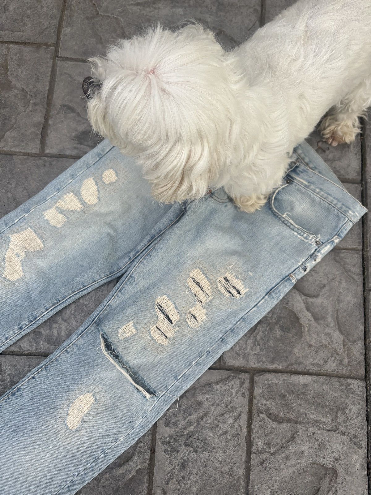 Dior Dior SS06 Crash Denim Size US 28 / EU 44 - 3 Thumbnail