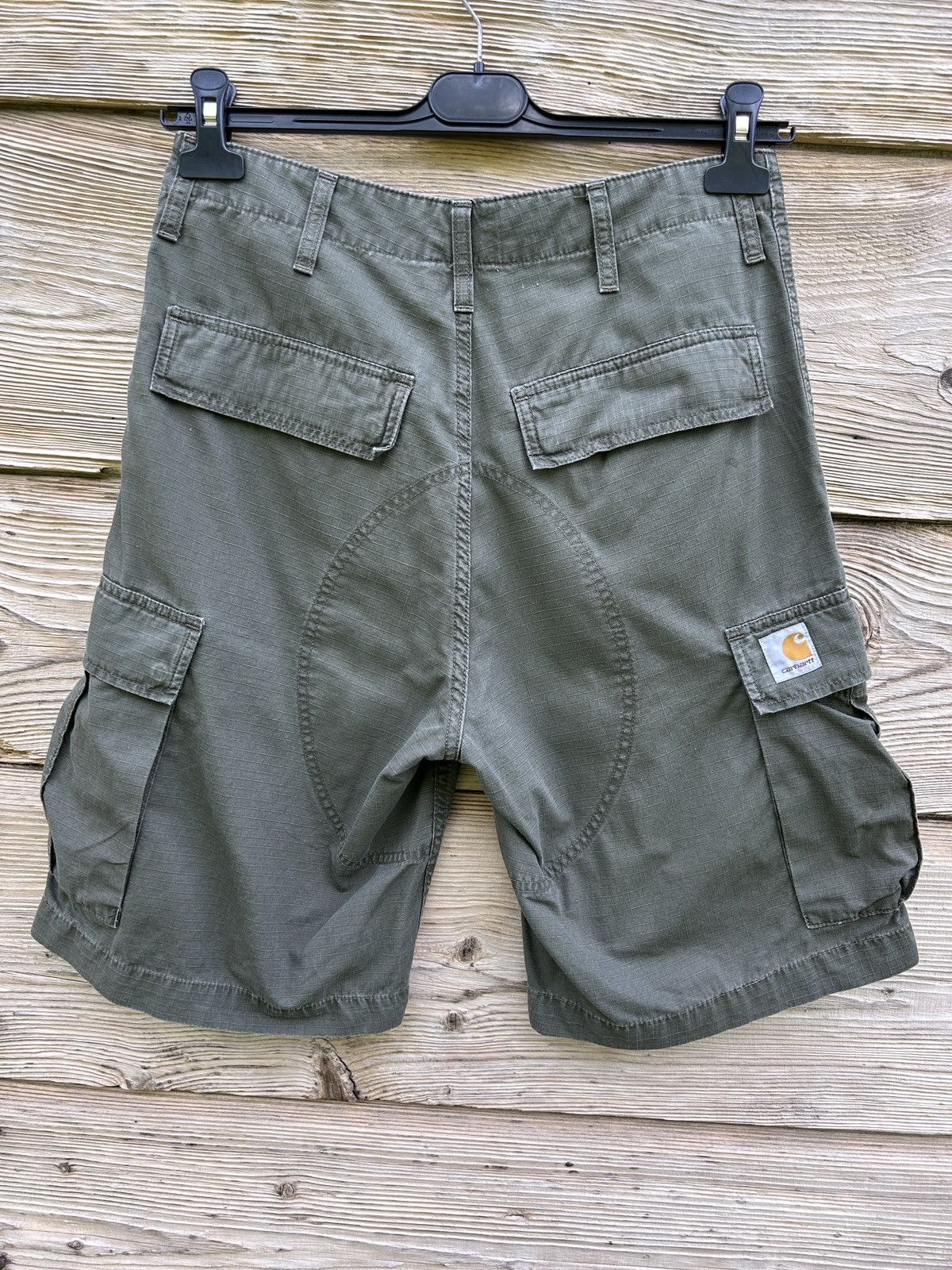 Carhartt Vintage Carhartt Cargo Bermuda Ripstop Shorts 28 Size US 28 / EU 44 - 5 Thumbnail