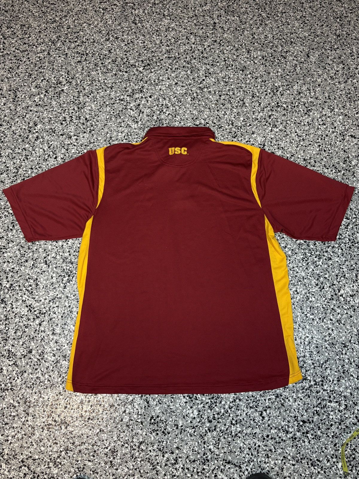 NCAA Vintage 2000s Nike USC Trojans Golf Polo Tee Size L 0538 Size US XL / EU 56 / 4 - 2 Thumbnail