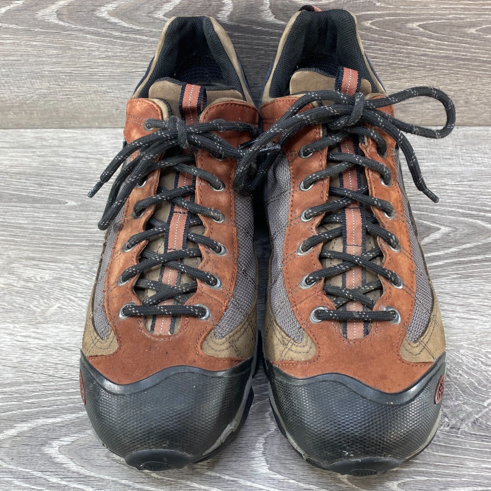 Oboz OBOZ Dry Waterproof Brown Leather Lace Up Low Top Mountain Hiking Shoes Mens 14 Size US L / EU 52-54 / 3 - 3 Thumbnail