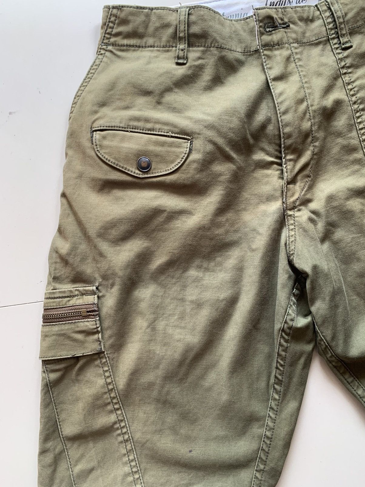 Garment Reproduction of Workers Utility Cargo Jogger x Fatique Pants – Tapered Fit Size US 30 / EU 46 - 3 Thumbnail