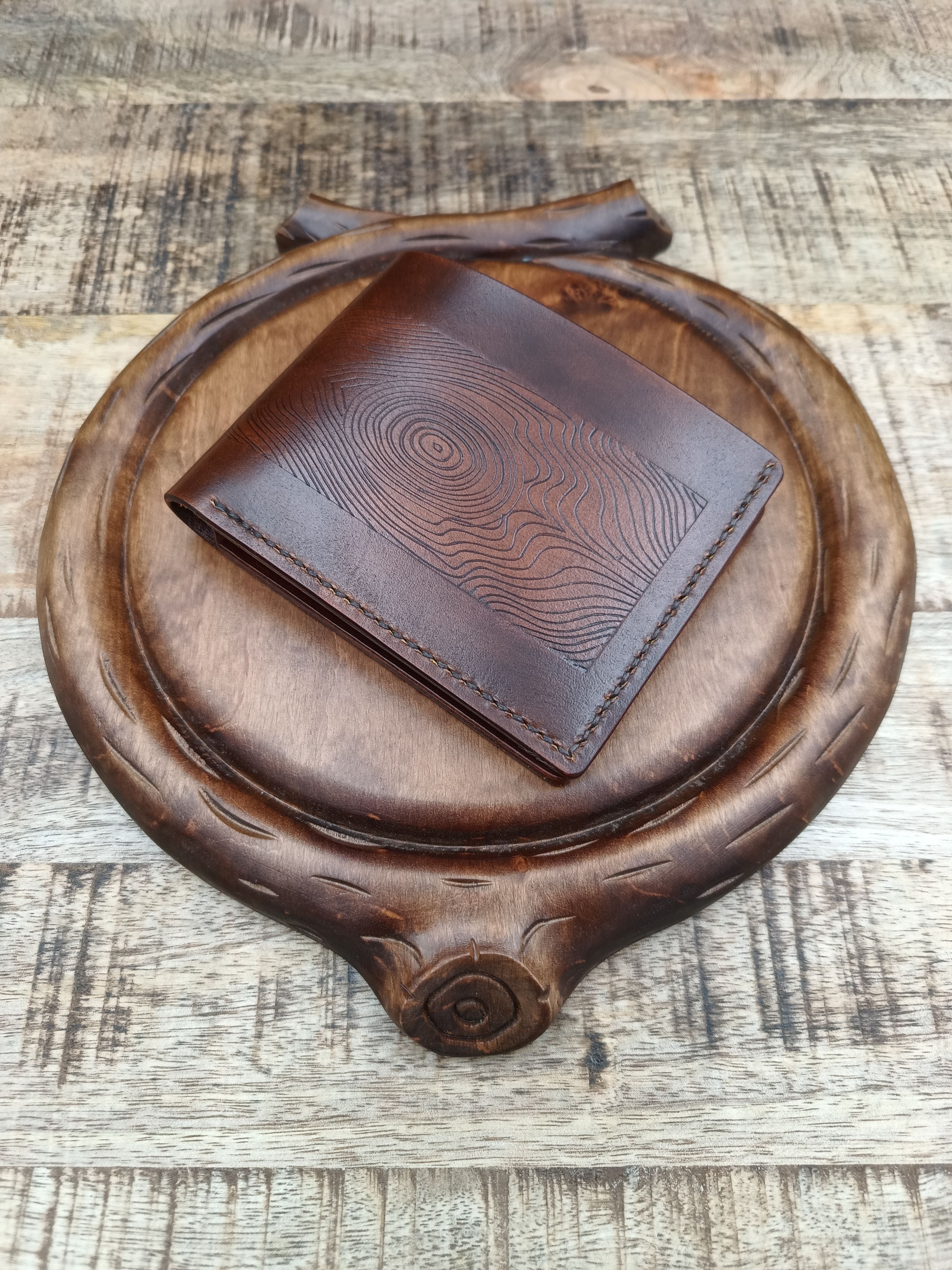 Other Handmade top grain leather wallet cardholder Size ONE SIZE - 1 Thumbnail