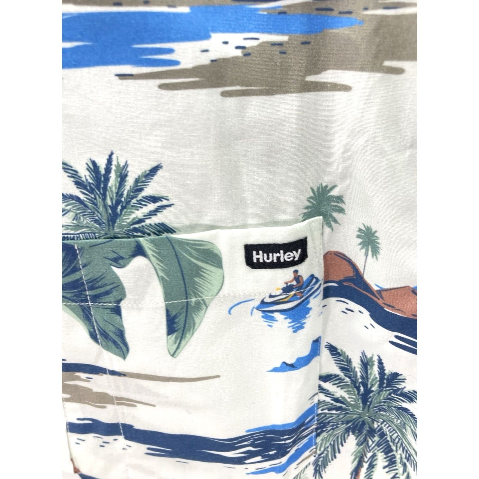Hurley Hurley Patio Cabana Shirt Men Sz Small AOP Floral Button Short Sleeve Casual NWT Size US S / EU 44-46 / 1 - 4 Thumbnail