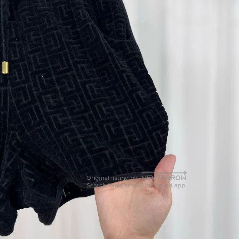 Balmain Balmain Flocked All. Size US 34 / EU 50 - 4 Thumbnail