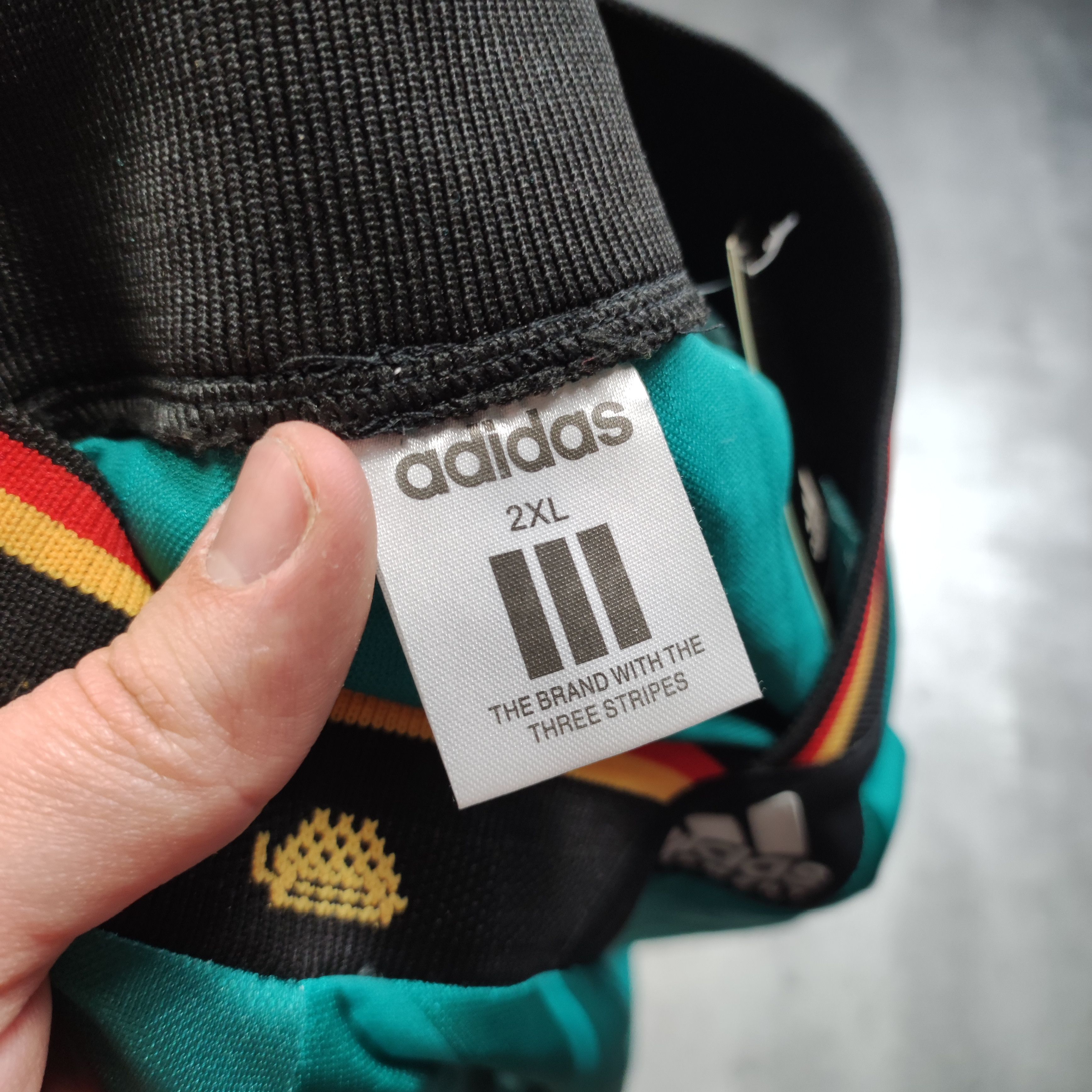 Vintage RARE Germany Vintage Football 1992 World Cap Away Jersey Size US XXL / EU 58 / 5 - 7 Thumbnail