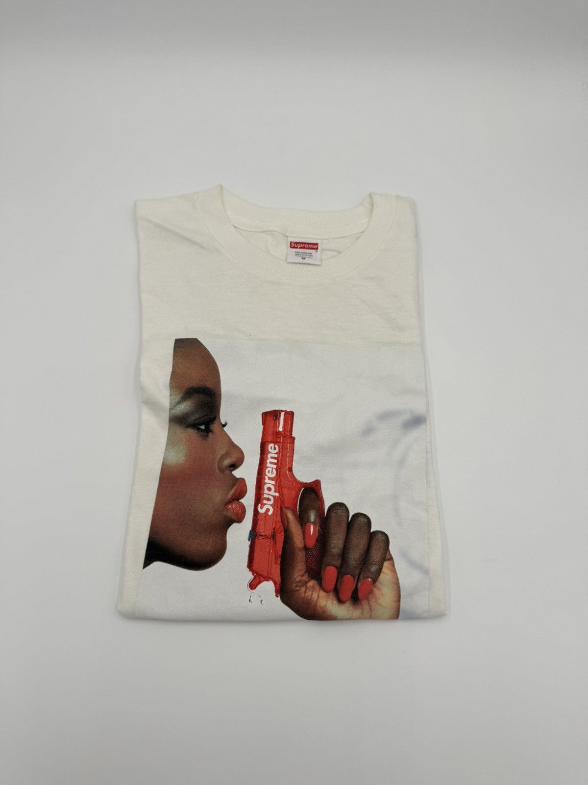 Supreme Supreme Water Pistol Tee Size US M / EU 48-50 / 2 - 2 Thumbnail
