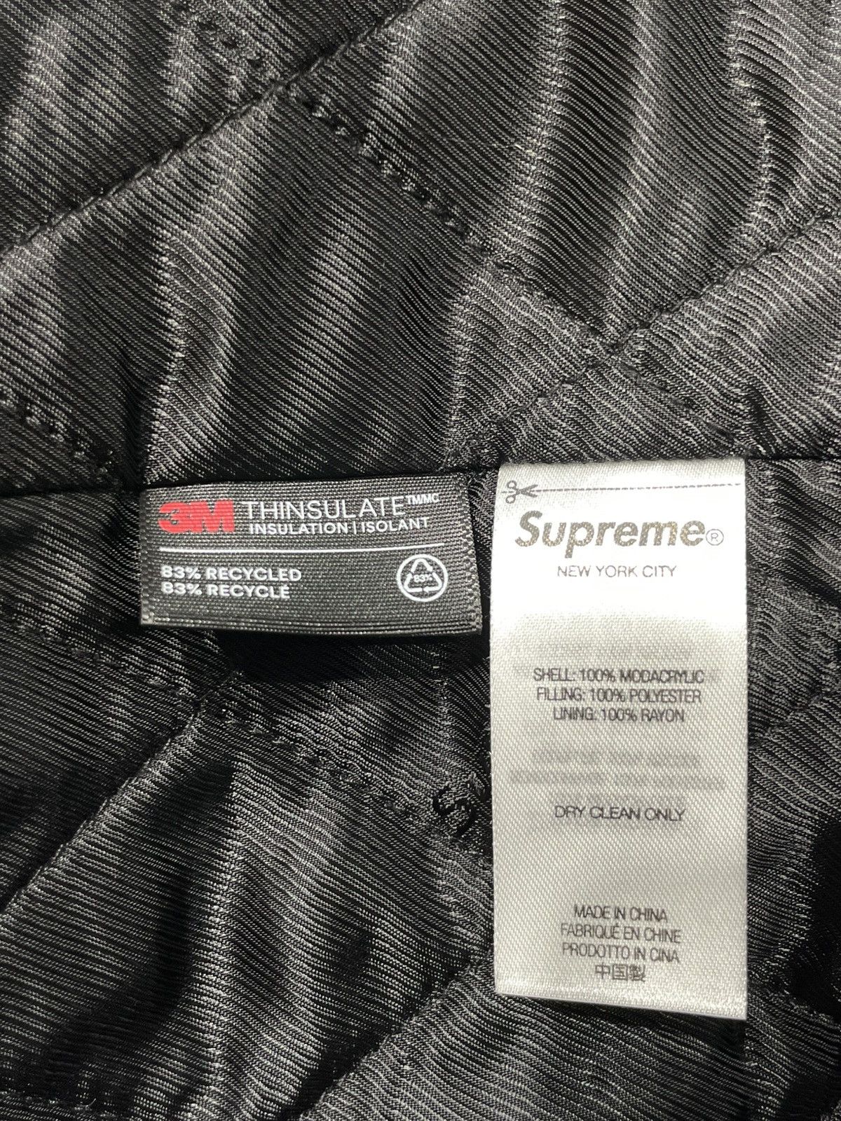 Supreme Supreme fuax fur striped patch pattern rainbow all colors Size US XXL / EU 58 / 5 - 12 Thumbnail