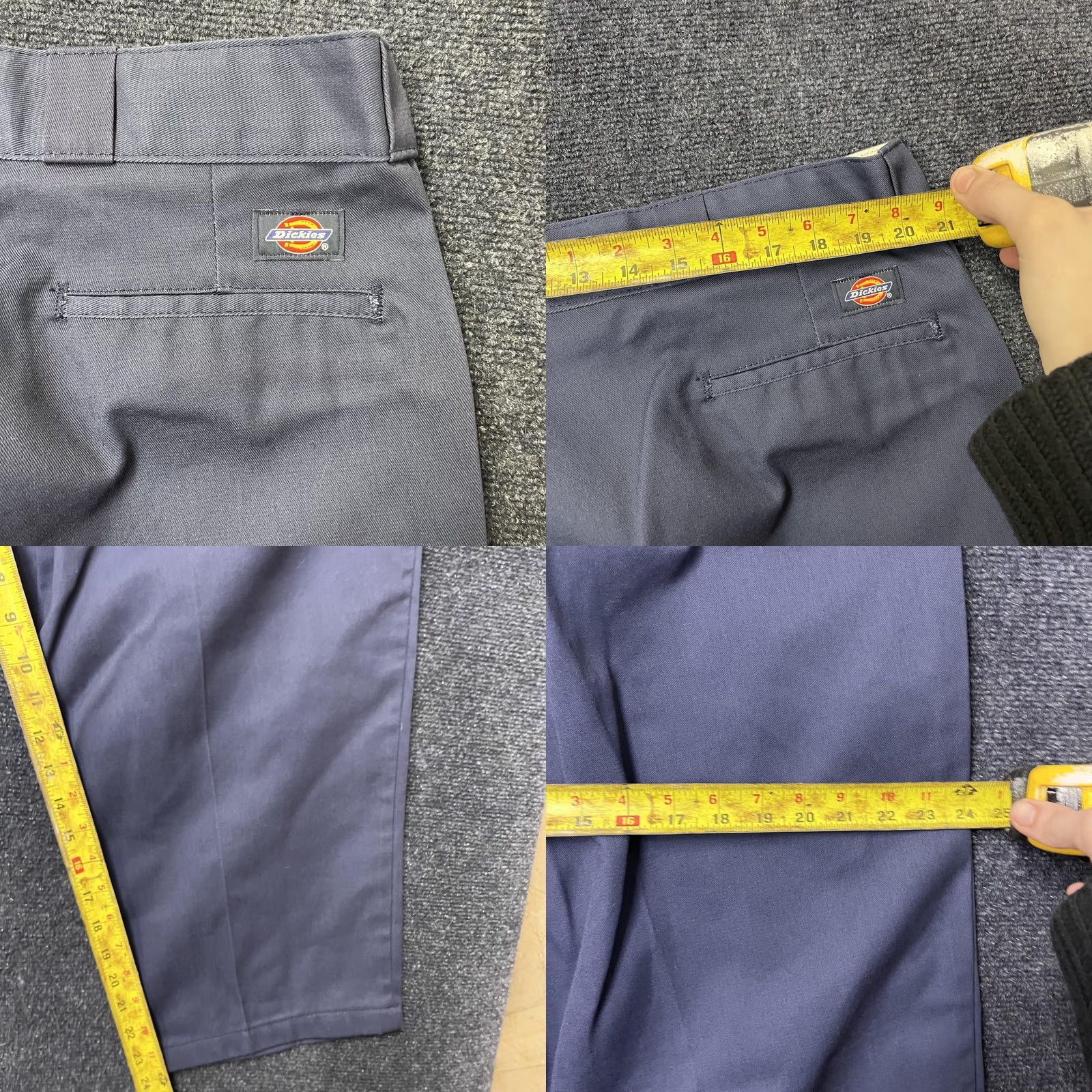Dickies Dickies Pants Mens 44x30 Blue 874 Original Fit Work Chino Straight Leg Size US 44 / EU 60 - 8 Thumbnail