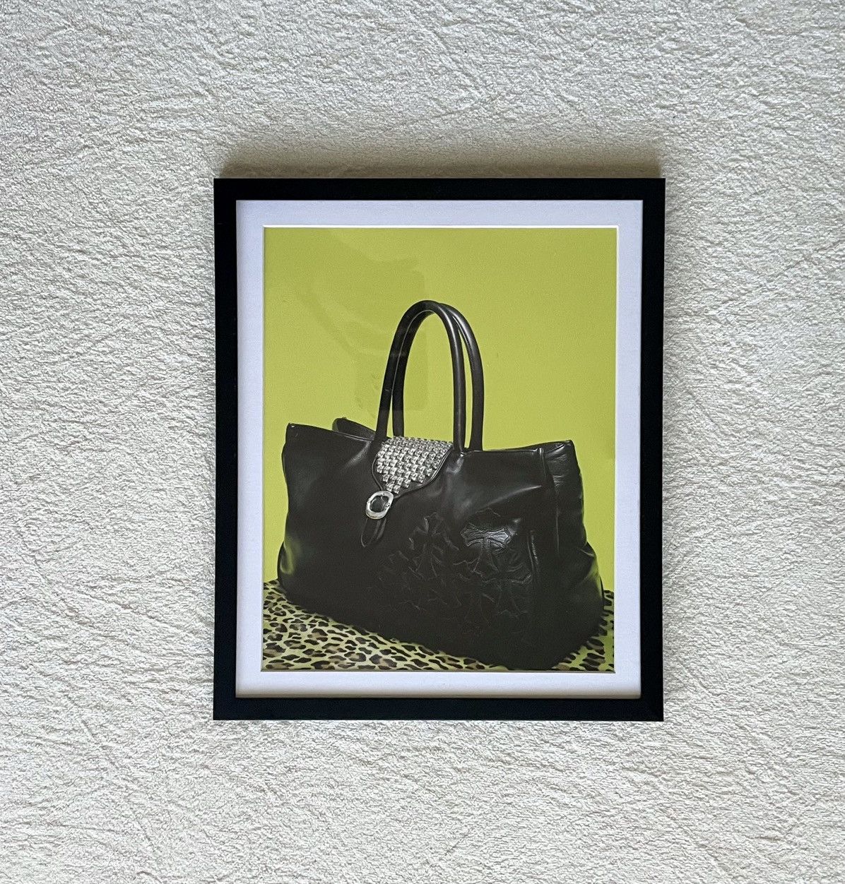 Chrome Hearts Chrome Hearts black handbag 9x11 Framed cutout poster Size ONE SIZE - 1 Thumbnail