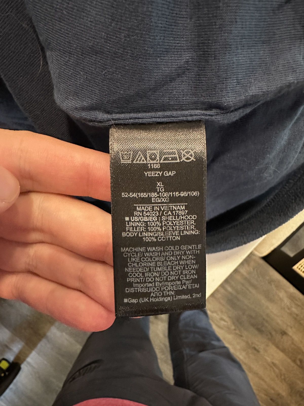 Gap × Yeezy Yeezy Gap Polar Fleece Hoodie Size US XL / EU 56 / 4 - 5 Thumbnail