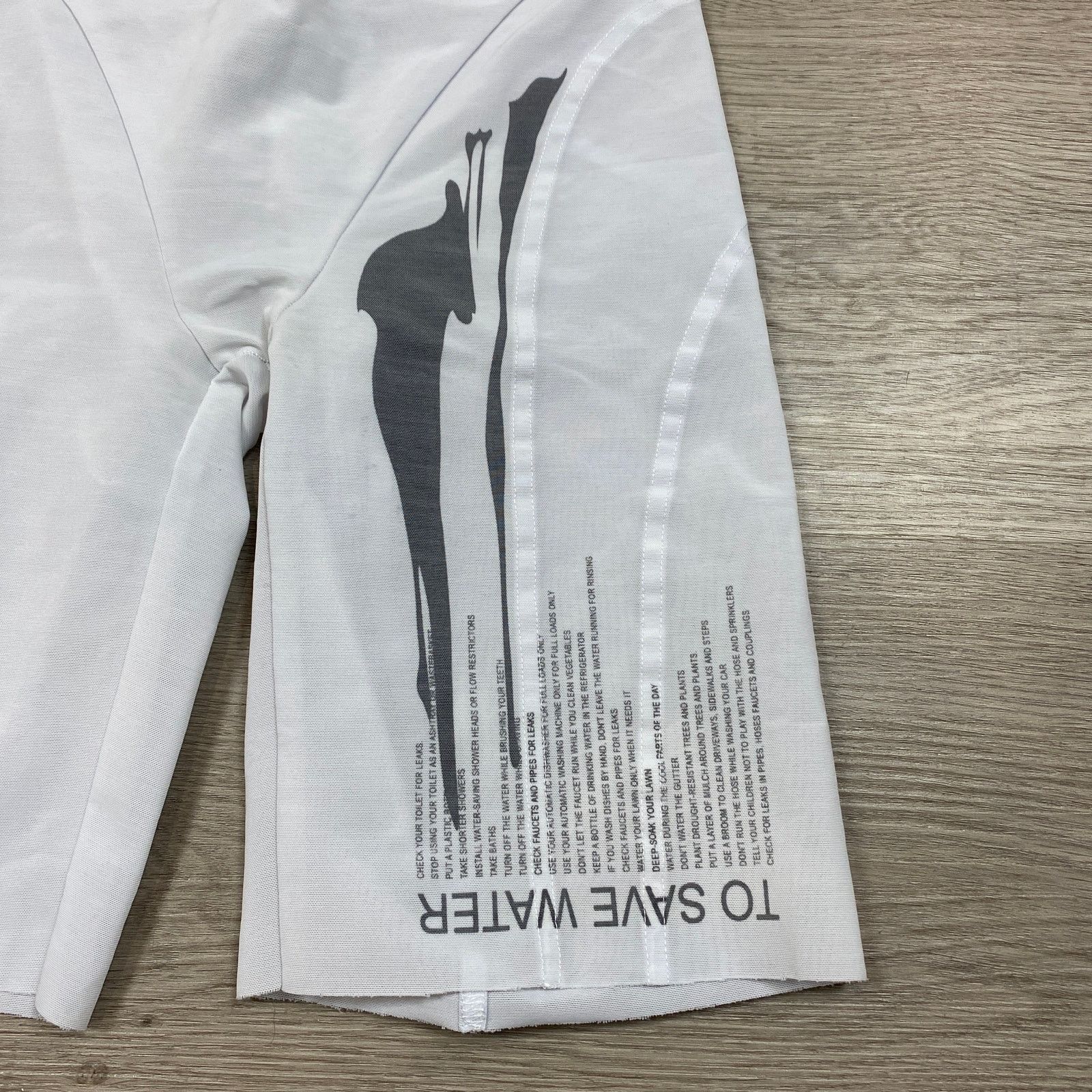Designer TTSWTRS To Save Water Mesh Shorts Women's M Streetwear Size 24" / US 00 / IT 34 - 2 Thumbnail