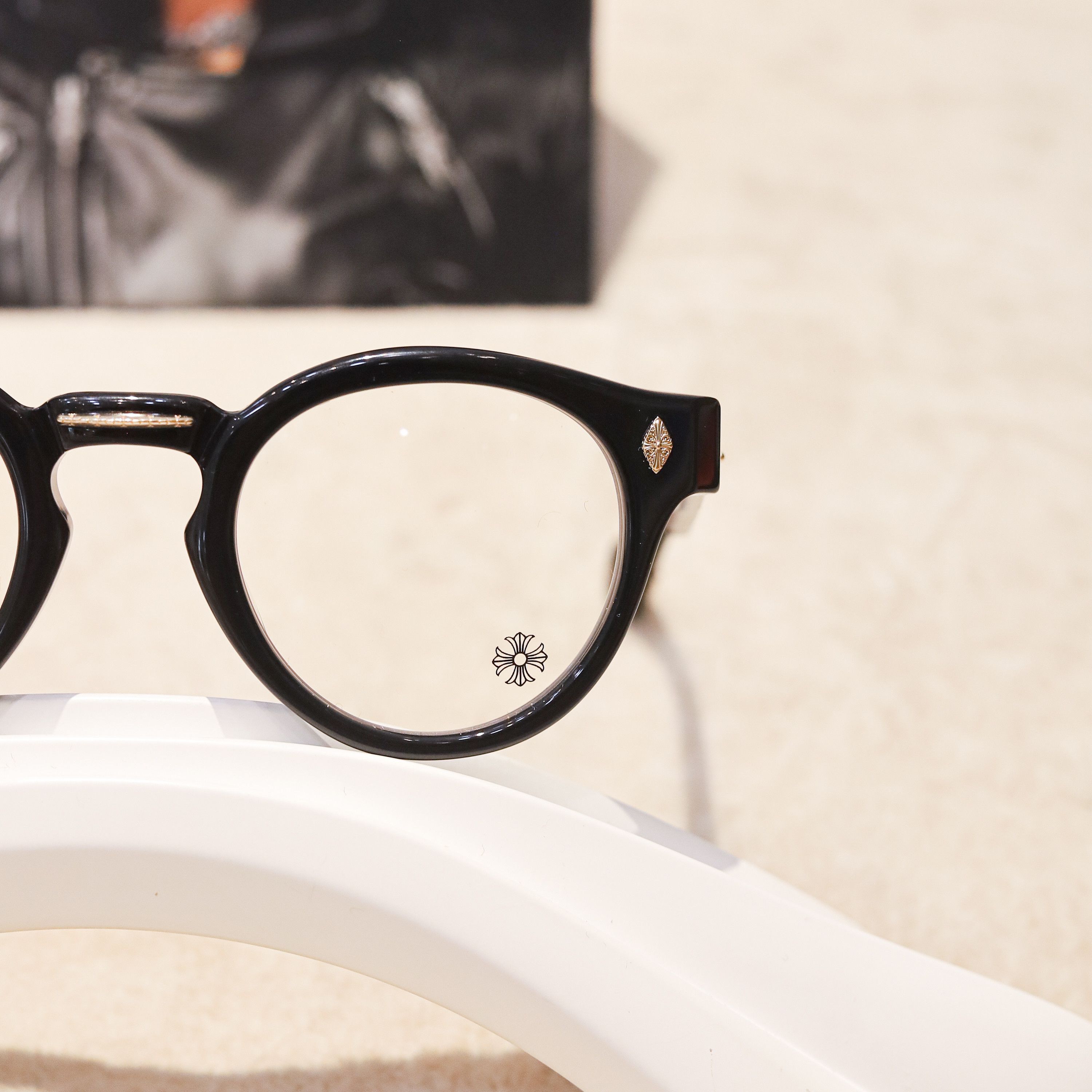 Chrome Hearts CHROME HEARTS PETER ARNELL BLACK 18KGP Size ONE SIZE - 9 Thumbnail