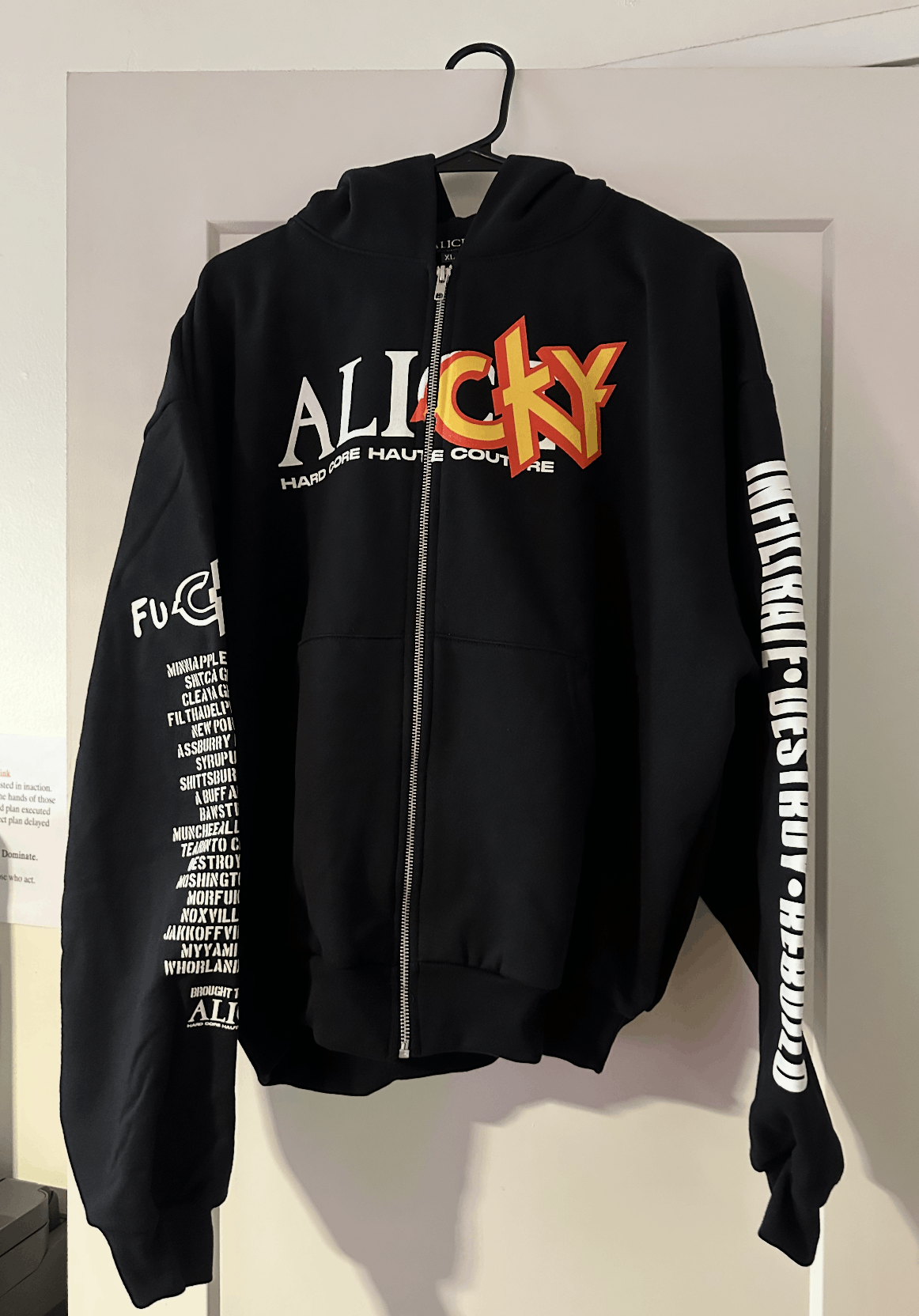 Alice Hollywood ALICE HOLLYWOOD X CKY ZIP JACKET SWEATSHIRT 2025 COMPLEXCON Size US XL / EU 56 / 4 - 1 Thumbnail