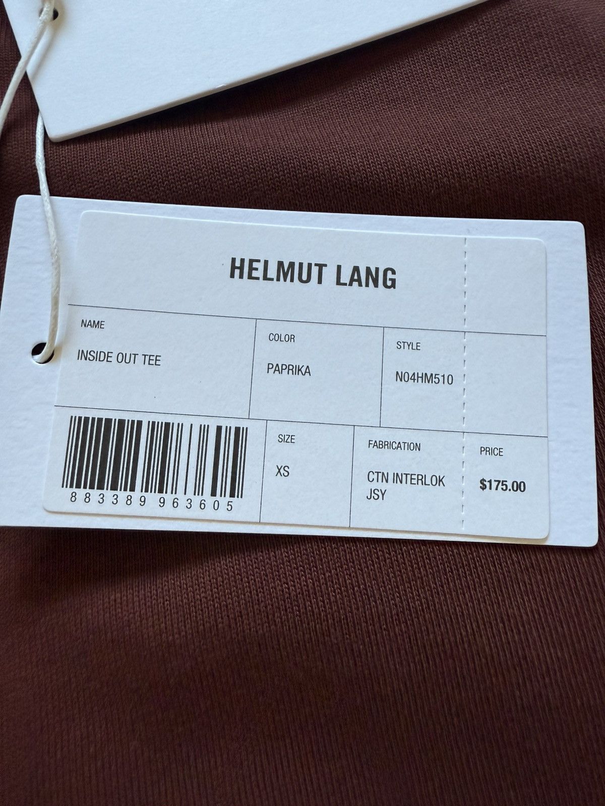 Helmut Lang Helmut Lang T-Shirt Size US XS / EU 42 / 0 - 6 Thumbnail