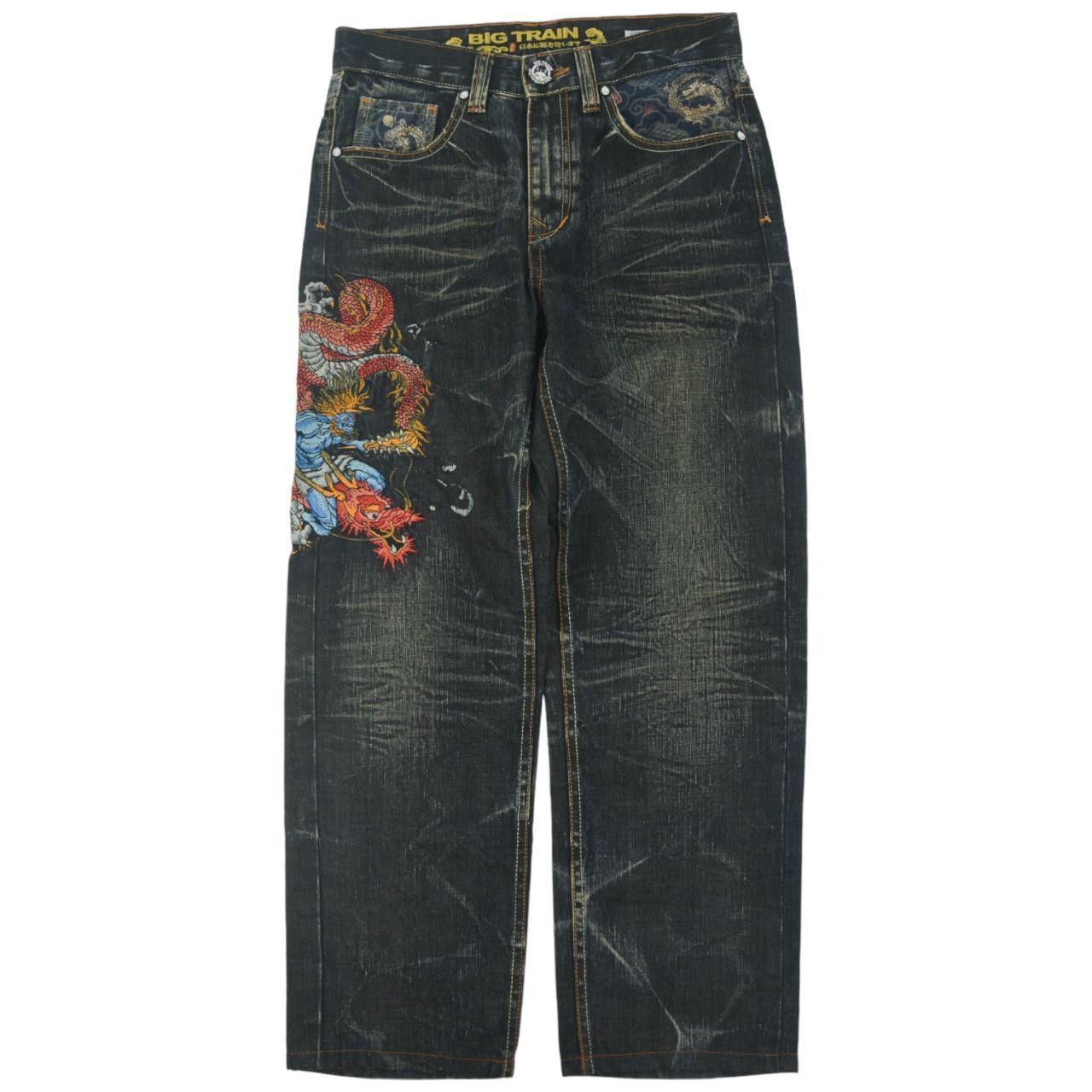 Vintage Big Train Japanese Denim Jeans Size W30