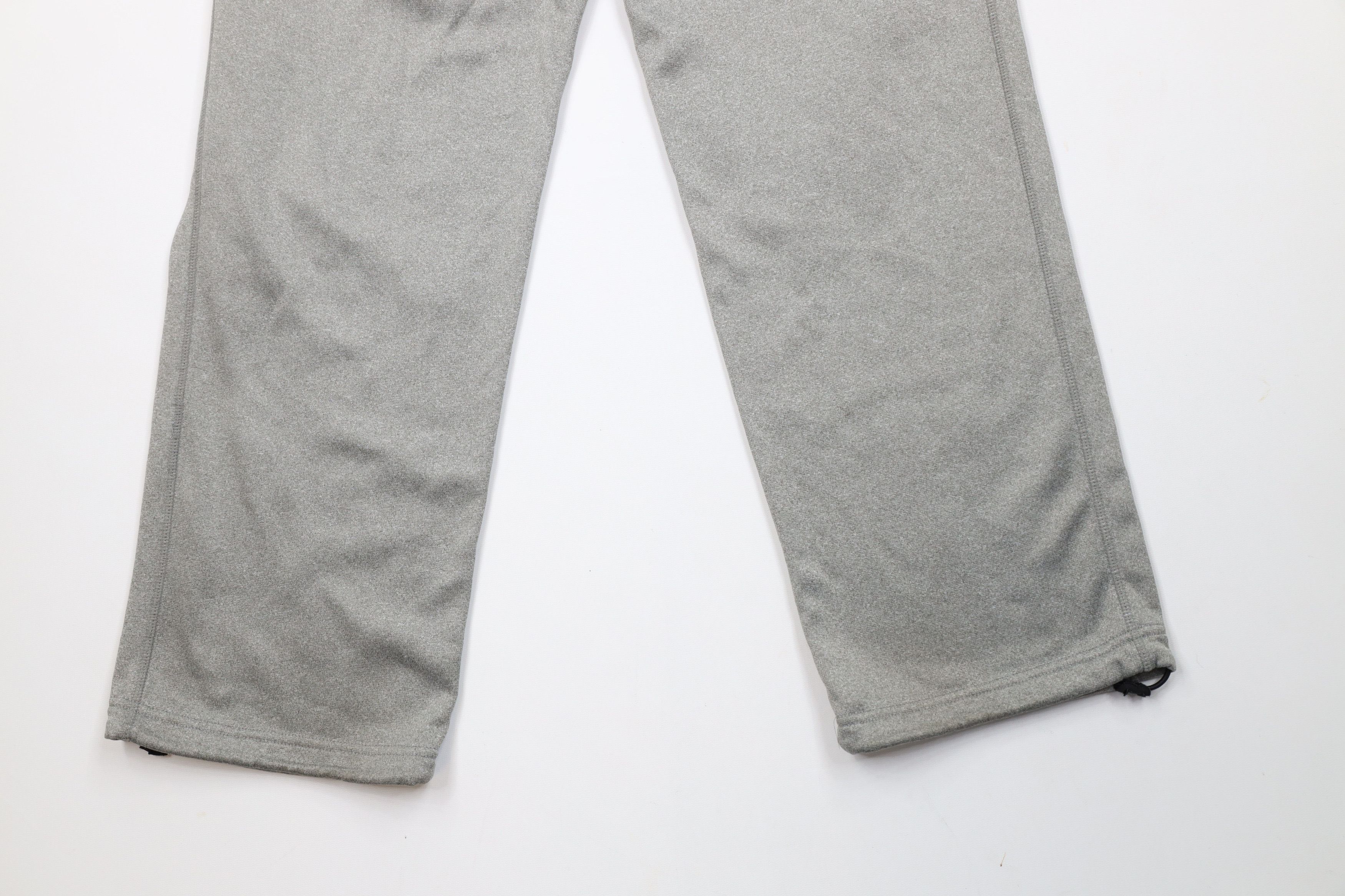 Nike × Vintage Vintage Y2K Nike Therma Fit Mini Swoosh Wide Leg Sweatpants Size US 34 / EU 50 - 14 Thumbnail