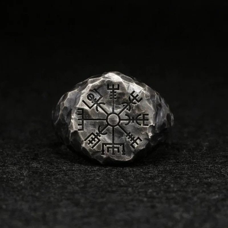 Japanese Brand × Jewelry × Vintage Viking Compass Ring Size ONE SIZE - 3 Thumbnail