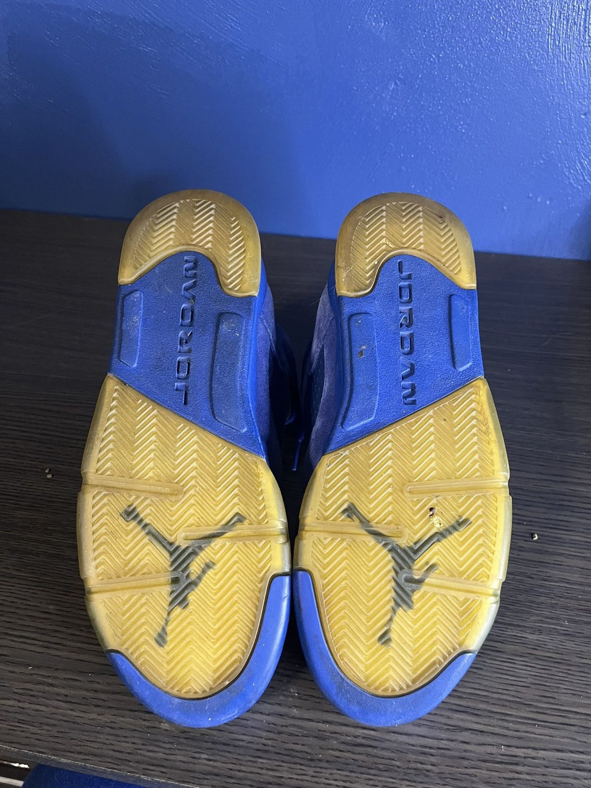 Jordan Brand Blue Suede GS Jordan 5 Size US 7 / EU 40 - 5 Thumbnail