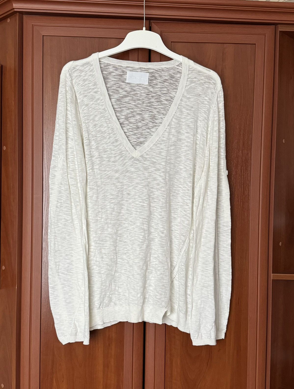 Designer × Zadig & Voltaire Zadig & Voltaire L V-neck sweater jumper pullover long sleev Size L / US 10 / IT 46 - 16 Thumbnail