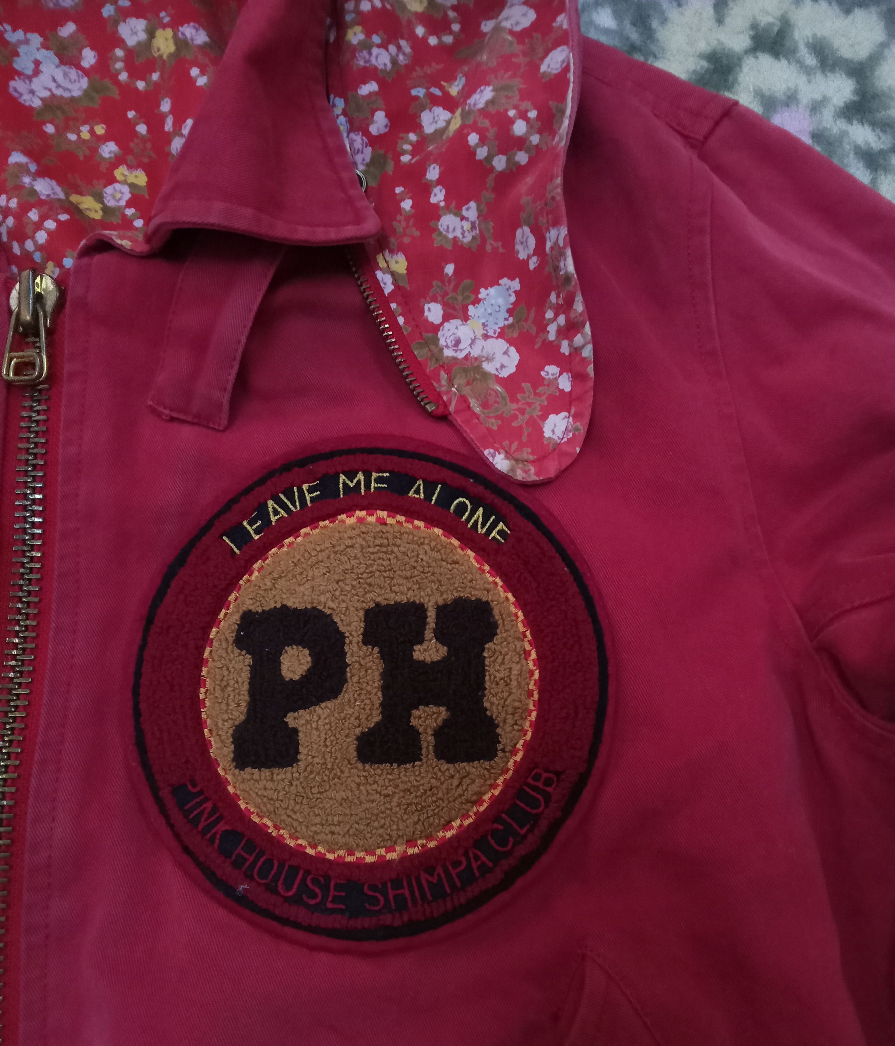 Pink House × Vintage Pink House Shimpa Club 1989 Hoodie Zipped Jacket Size US L / EU 52-54 / 3 - 3 Thumbnail