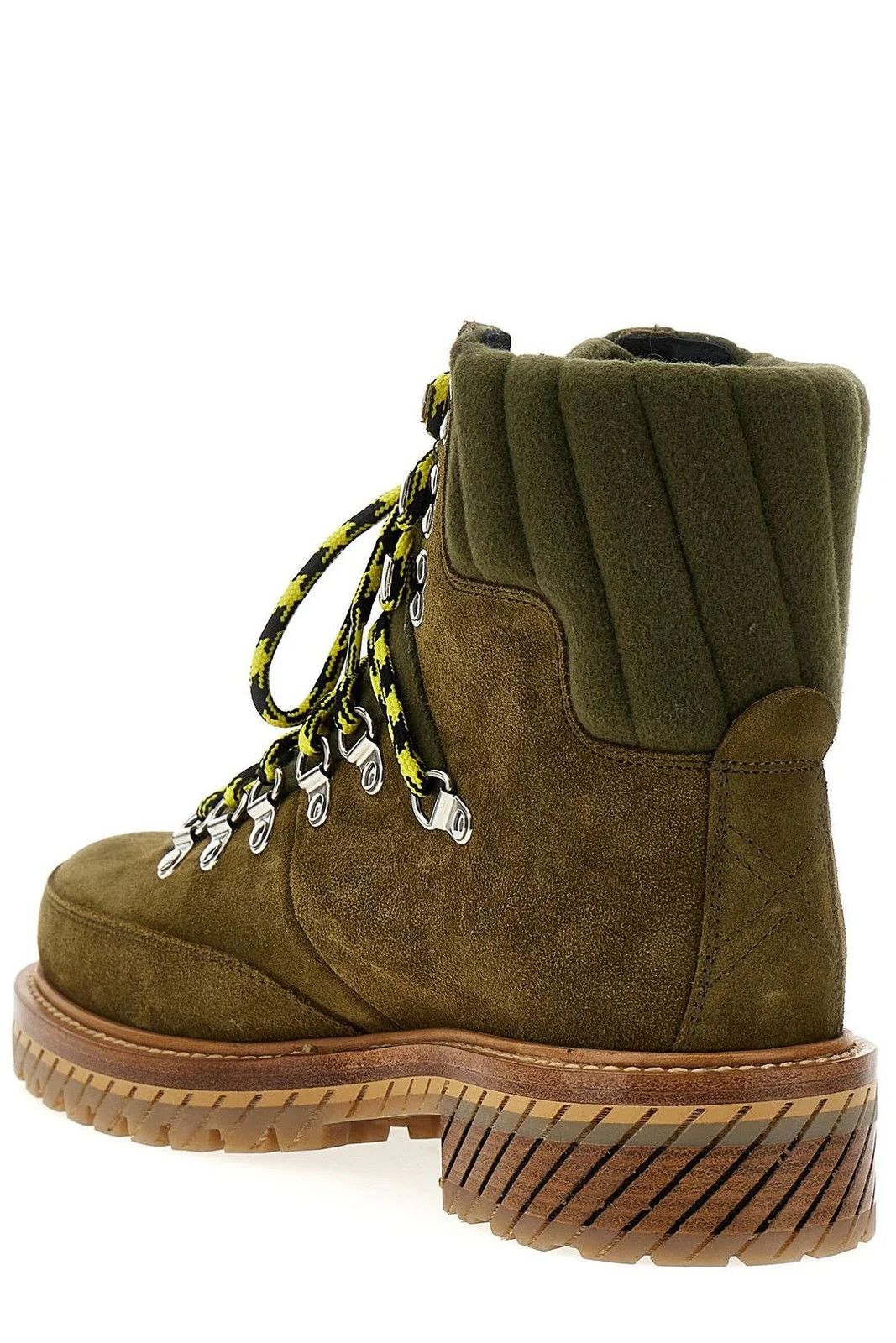 Off-White o1y0225 Ankle Boots in Military Green Size US 9 / EU 42 - 2 Thumbnail