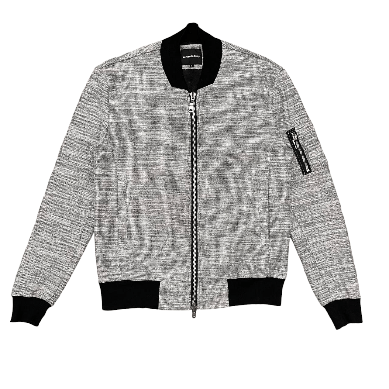 semanticdesign Vintage Semantic Design Bomber Jacket Size US L / EU 52-54 / 3 - 1 Thumbnail