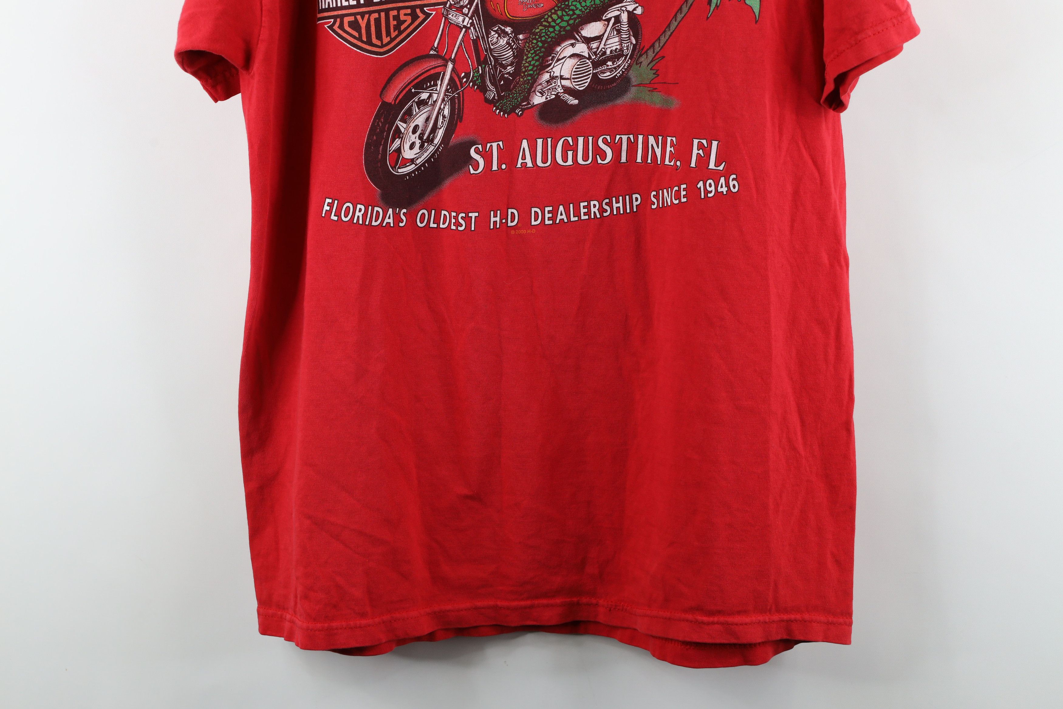 Harley Davidson × Vintage Vintage Y2K 2005 Harley Davidson Alligator T-Shirt US Size US L / EU 52-54 / 3 - 12 Thumbnail