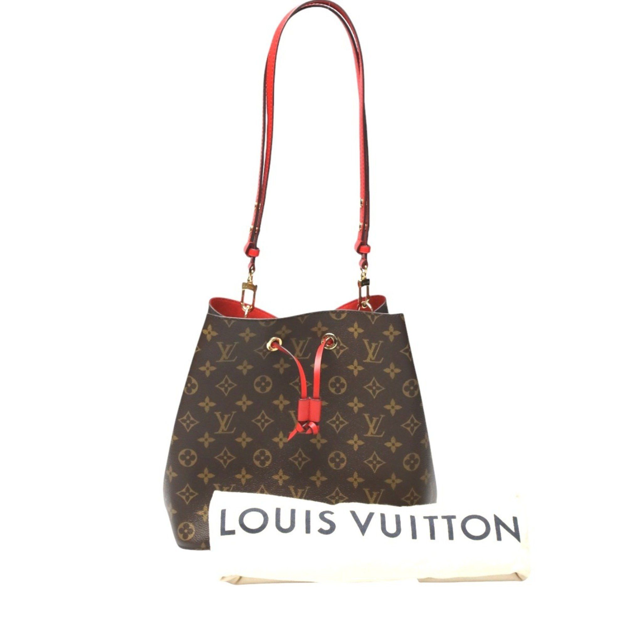 Louis Vuitton Louis Vuitton Shoulder Bag Monogram NeoNoe Canvas M44021 Coquelicot LV Size ONE SIZE - 1 Thumbnail