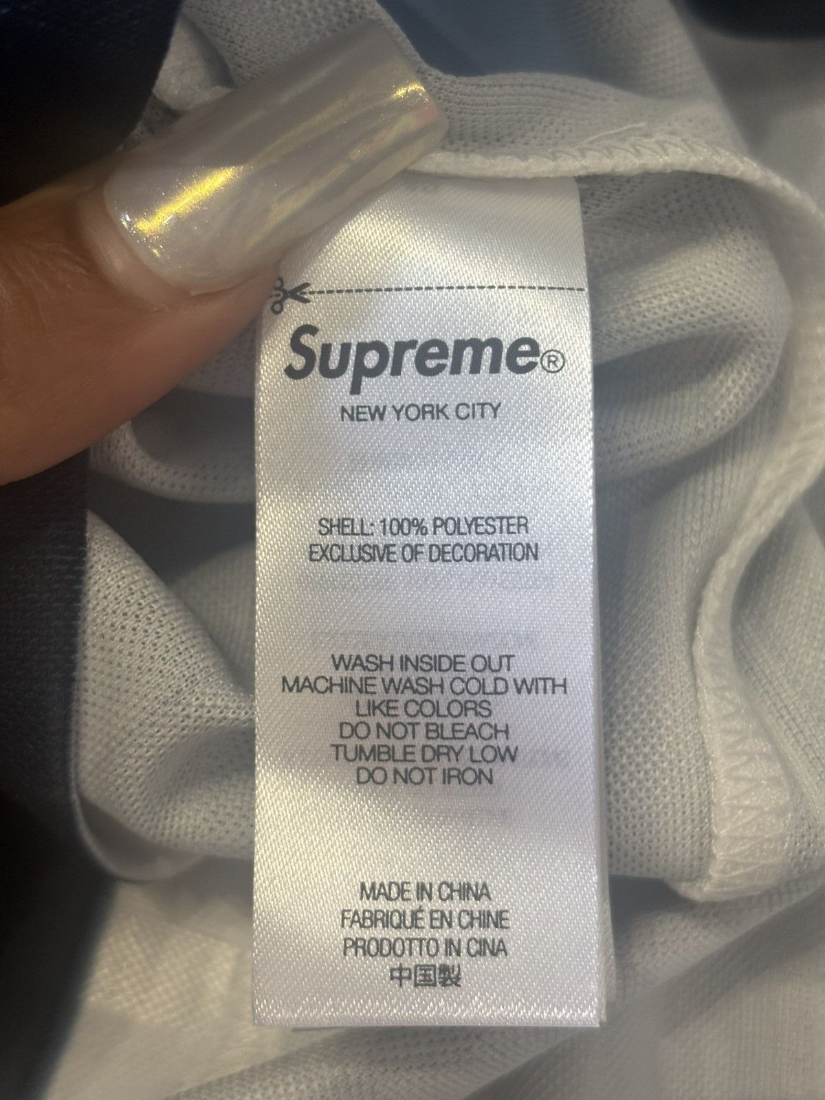 Damien Hirst × Supreme SUPREME X DAMIEN HIRST SOCCER JERSEY ‘BLACK’ SIZE L Size US L / EU 52-54 / 3 - 7 Thumbnail