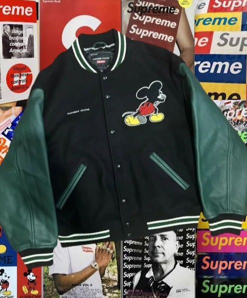 Number (N)ine × Supreme supreme x number nine varsity jacket Size US M / EU 48-50 / 2 - 2 Thumbnail