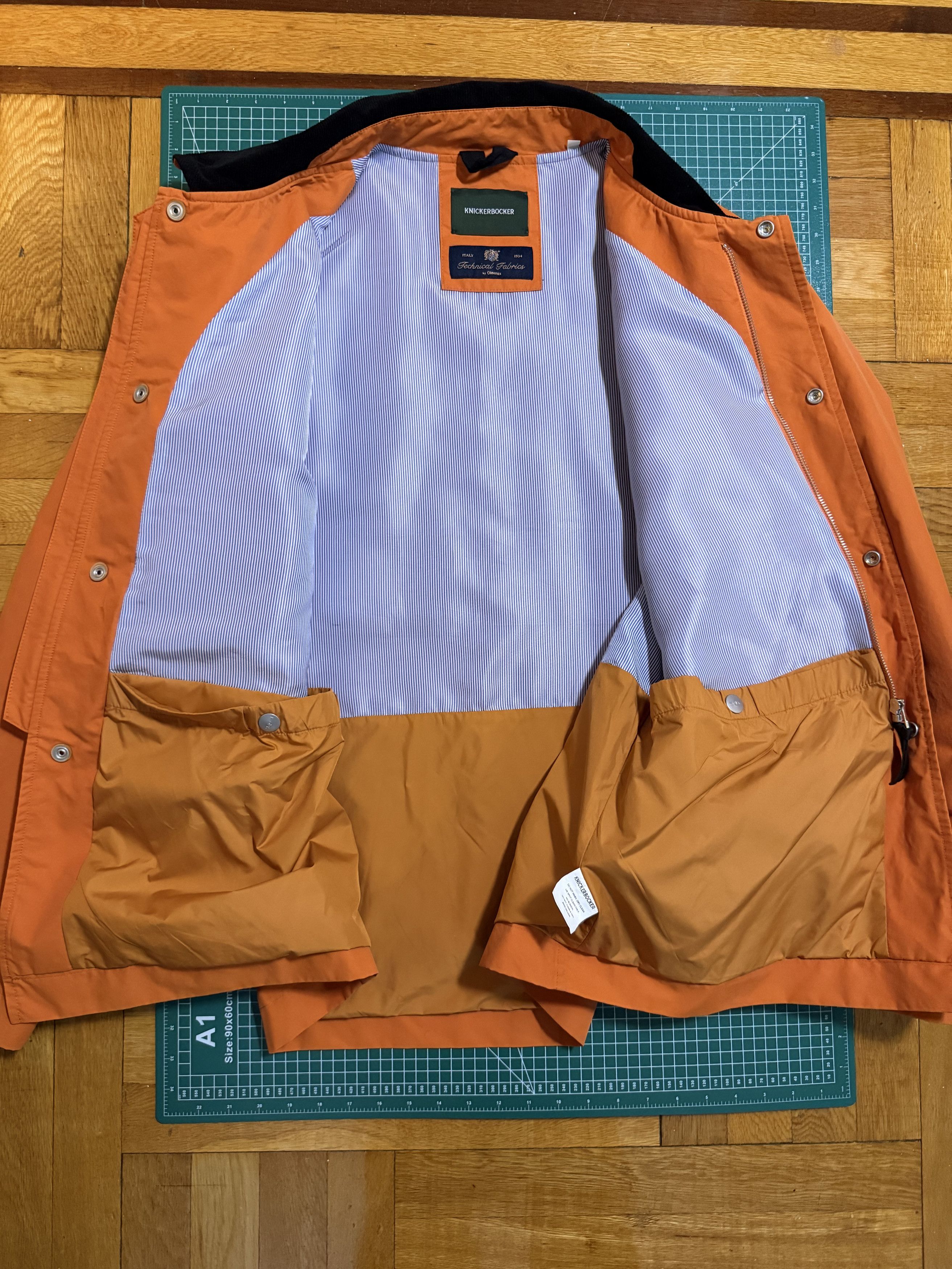 Knickerbocker Mfg Co Orange Knickerbocker NYC Cumbria Coat Size US XL / EU 56 / 4 - 7 Thumbnail