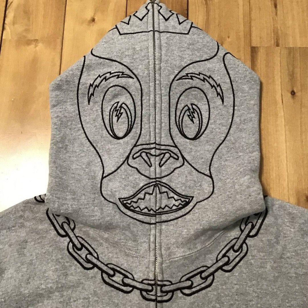 Bape × Nigo BAPE Holstein full zip hoodie a bathing ape NIGO Size US L / EU 52-54 / 3 - 3 Thumbnail