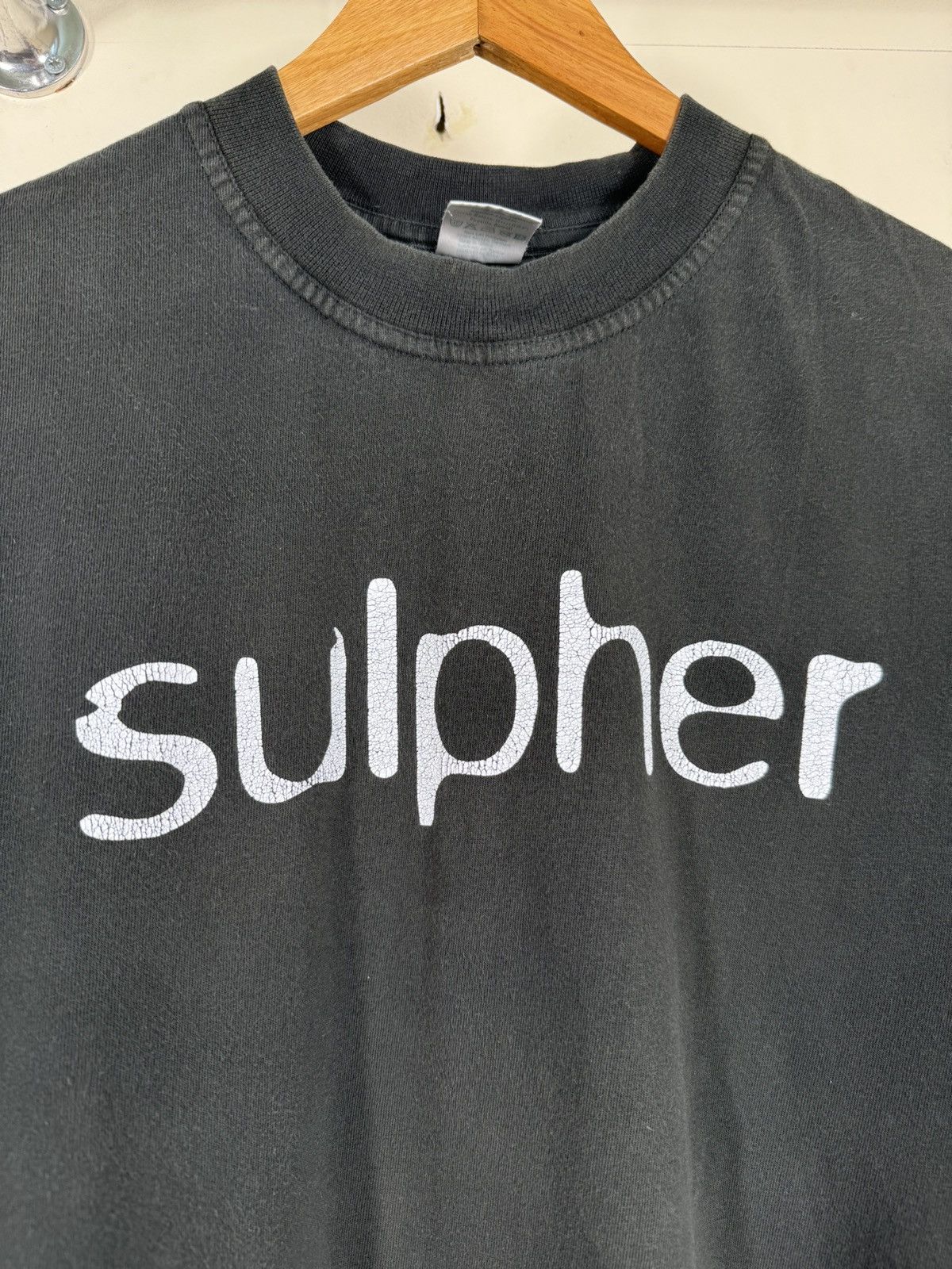 Band Tees × Vintage SULPHER ASH Unknown Vintage Very Rare Bank Tee Size US L / EU 52-54 / 3 - 6 Thumbnail