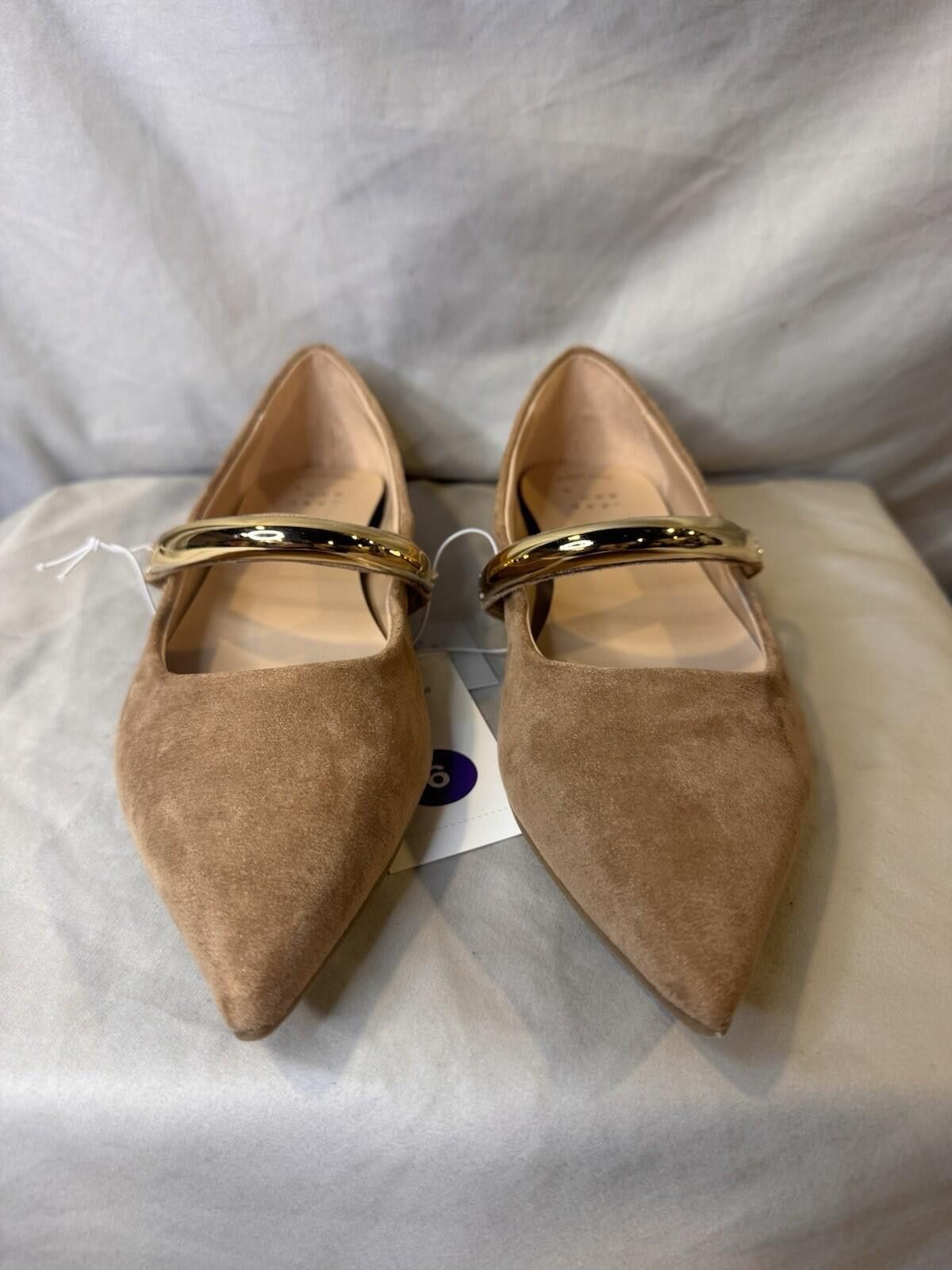 Other A New Day Cassidee Flats Taupe Size 6 NWT [A37] Size US 6 / IT 36 - 2 Thumbnail