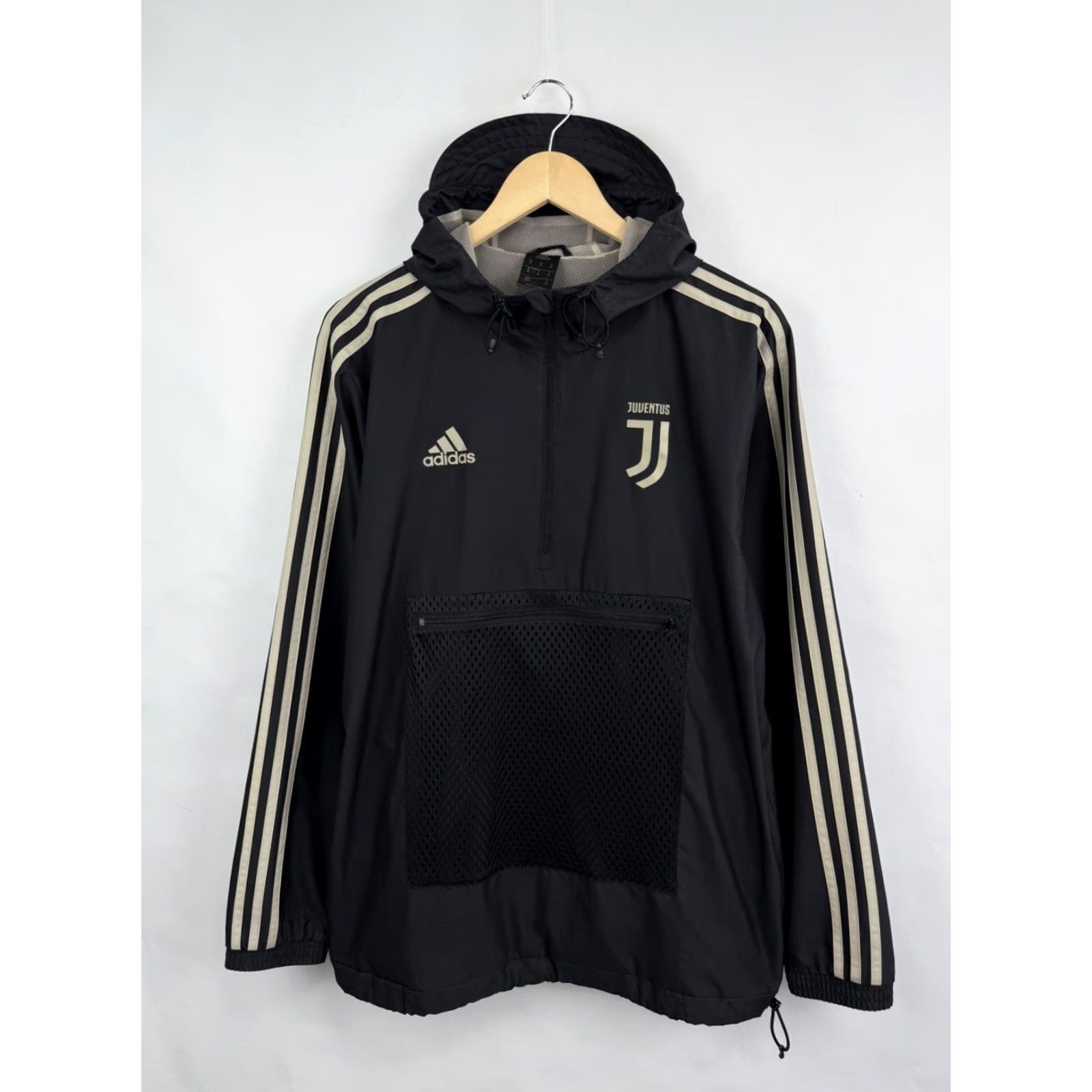 Adidas Nike Adidas Juventus Anorak Jacket Men's M Black Retro Y2K Blokecore Size US M / EU 48-50 / 2 - 6 Thumbnail