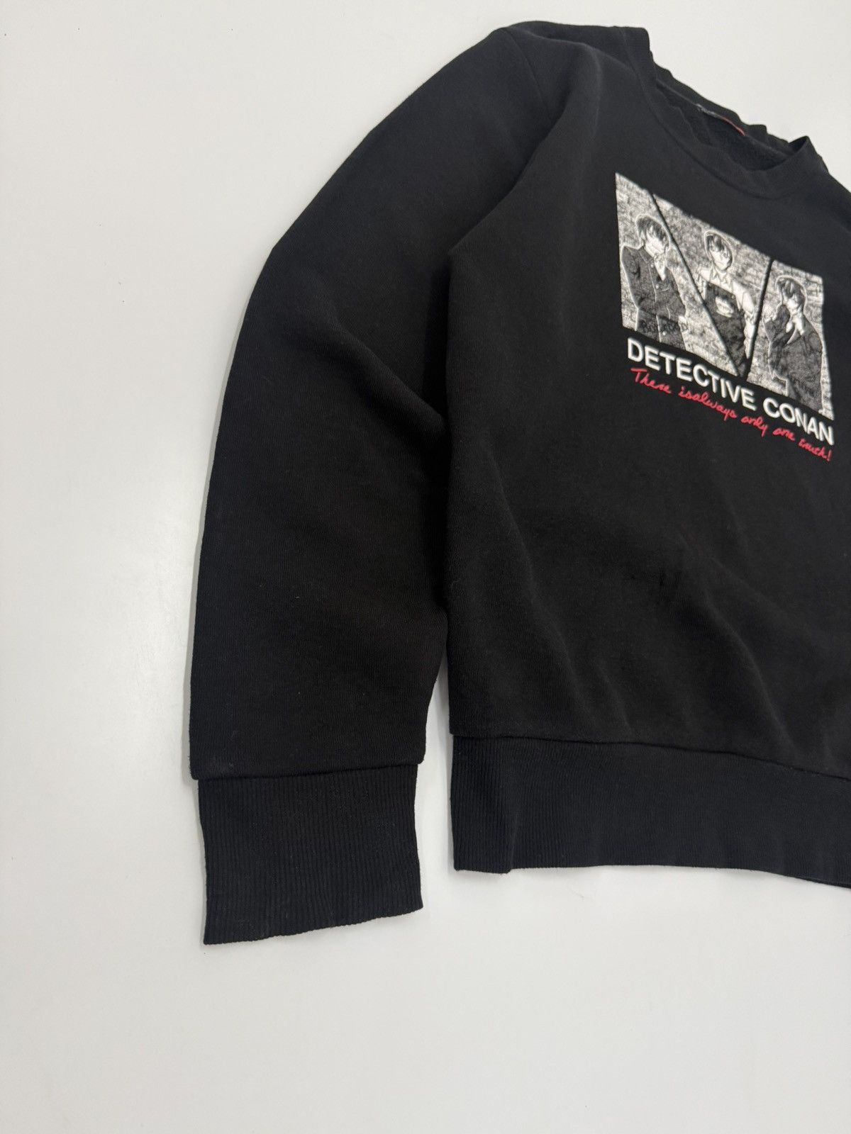 Anime 🔥 Y2K Japan Ditective Conan Aoyama Gosho Sweatshirt - L Size US M / EU 48-50 / 2 - 3 Thumbnail