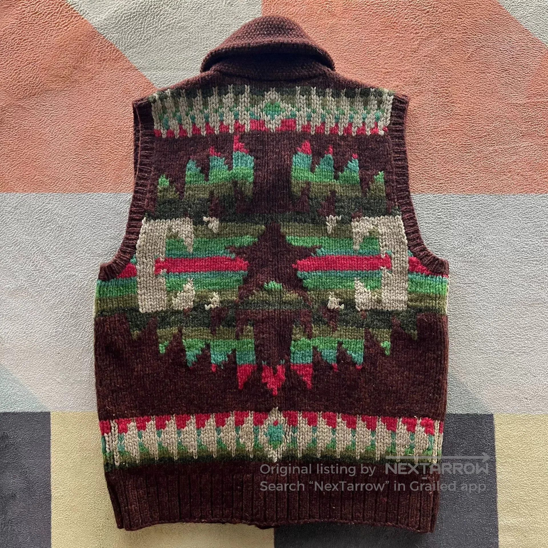 RRL Ralph Lauren RRL Ralph Lauren Wool Knit Vest. Size US M / EU 48-50 / 2 - 3 Thumbnail