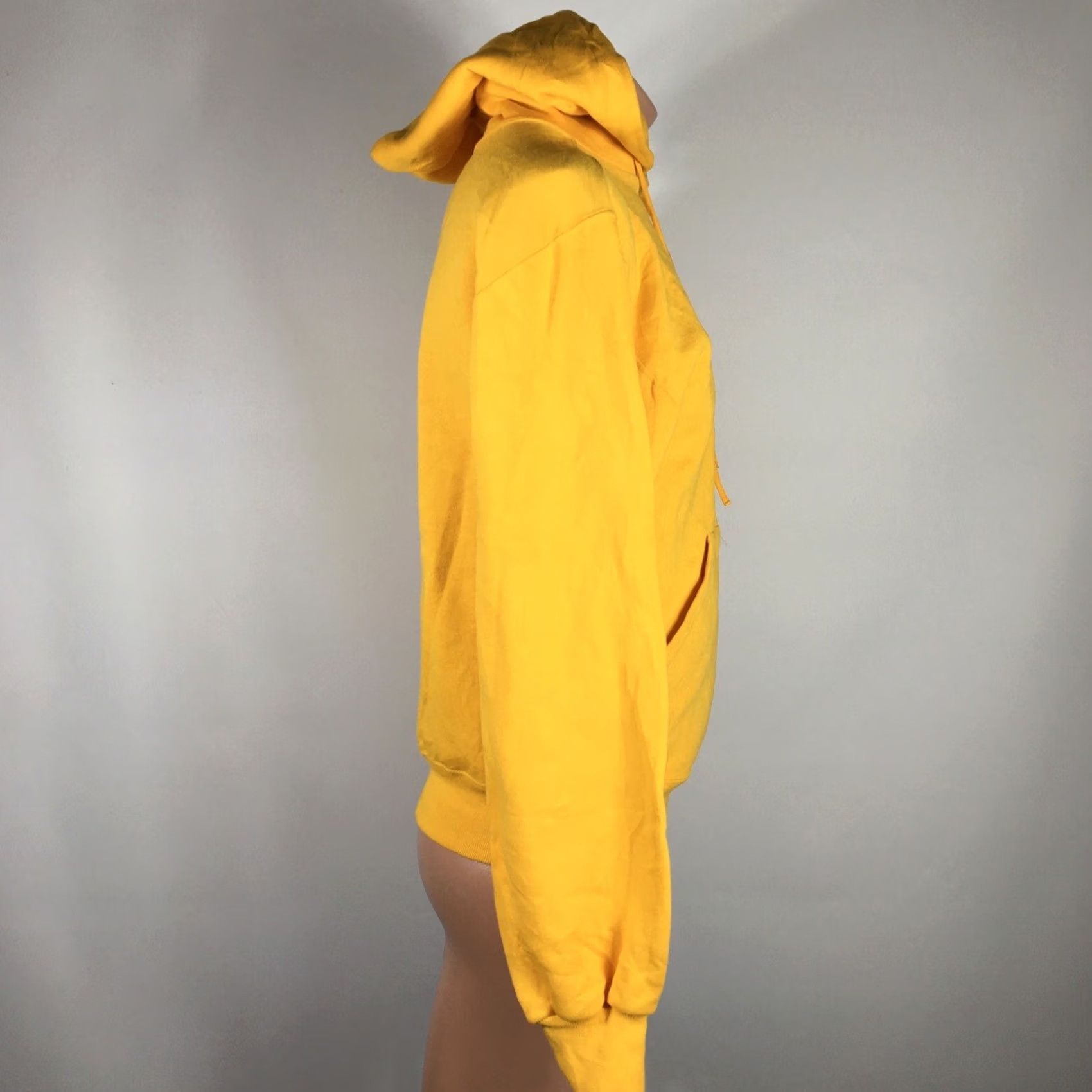 Russell Athletic VINTAGE Russell Athletic Hoodie Mens Size S Yellow Goldenrod Blank Sweatshirt Crew Neck 90s Athletic Track Size US S / EU 44-46 / 1 - 4 Thumbnail
