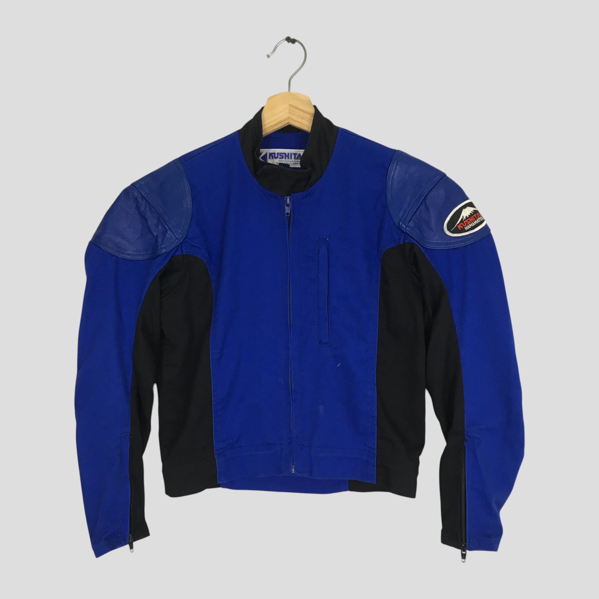 Japanese Brand Vintage 90's Kushitani Hamamatsu Motorsport Riding Jacket Size US S / EU 44-46 / 1 - 1 Thumbnail