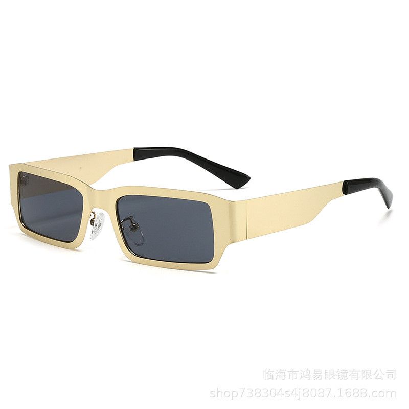 VIBE Vintage Street ins style custom avant-garde sunglasses Size ONE SIZE - 4 Thumbnail