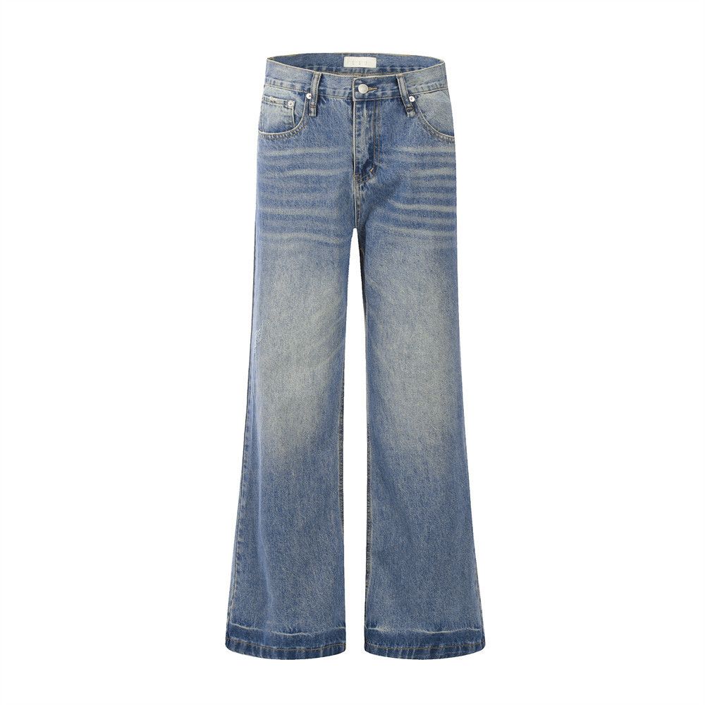 Japanese Brand × Jean American men's casual loose washed flared jeans Size US 32 / EU 48 - 1 Thumbnail