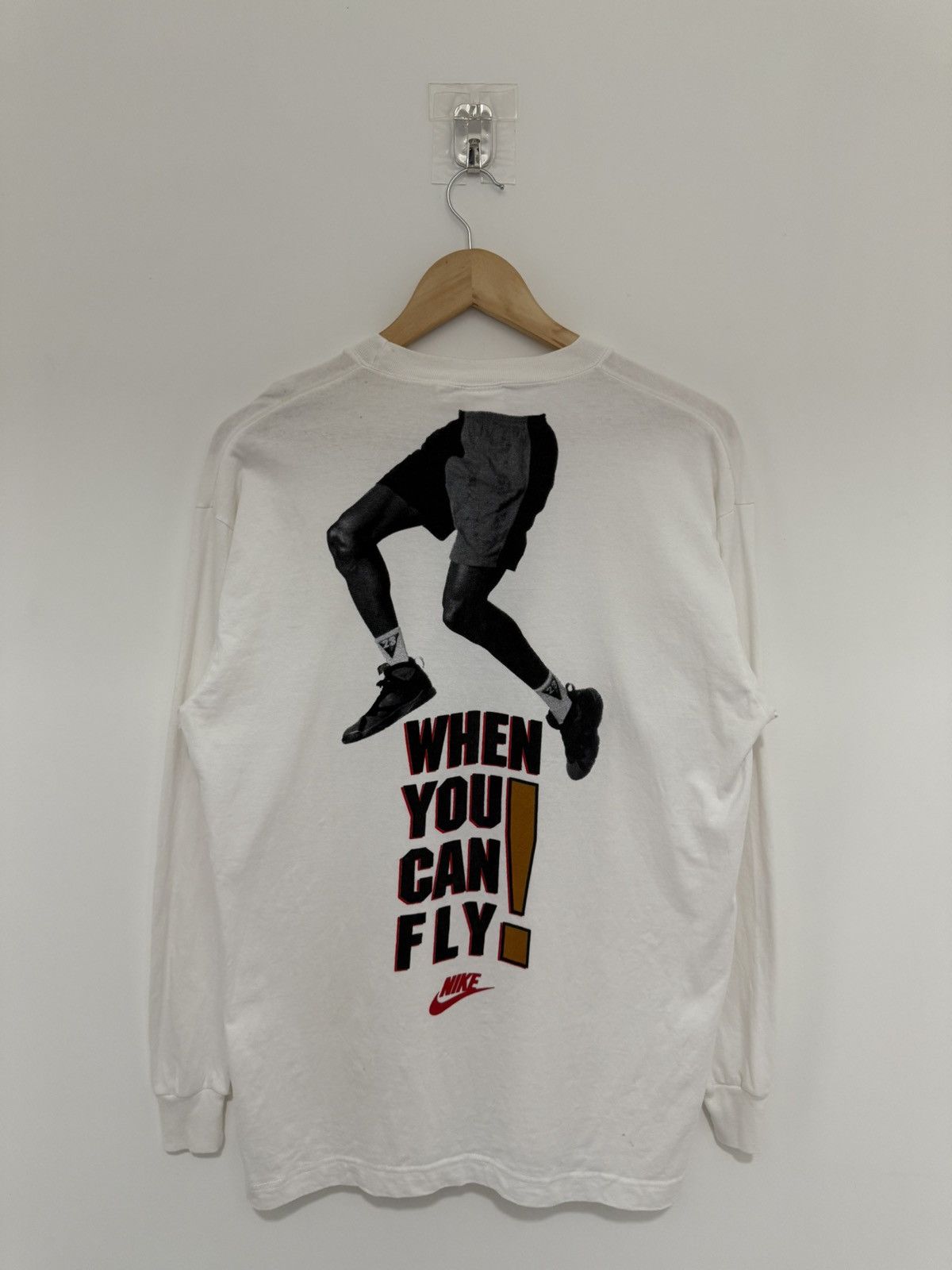 Nike Vintage Nike 90’s Michael Jordan Longsleeve Tshirt Size US L / EU 52-54 / 3 - 2 Thumbnail