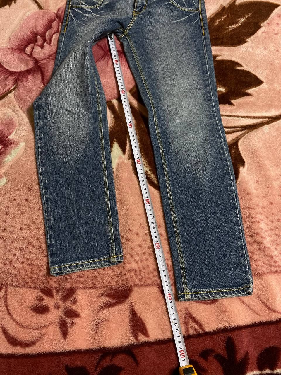 Lee × Vintage Vintage 90s Lee Washed Denim Jeans Pants Y2K Rare Size US 27 - 18 Thumbnail