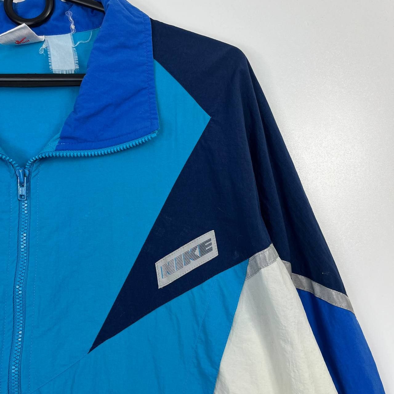 Nike Nike Vintage 90s Track Jacket Windbreaker Full Zip Size M Size US M / EU 48-50 / 2 - 3 Thumbnail