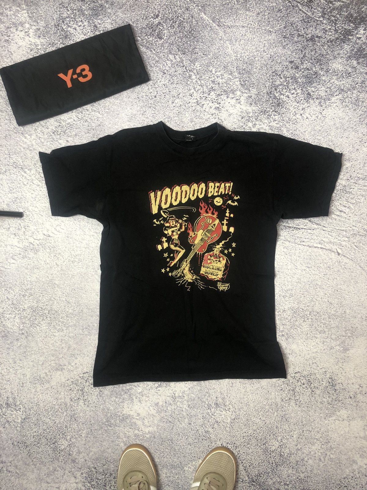 Vintage Vintage merch T-shirt usa men’s size M casual y2k drill Size US M / EU 48-50 / 2 - 1 Thumbnail