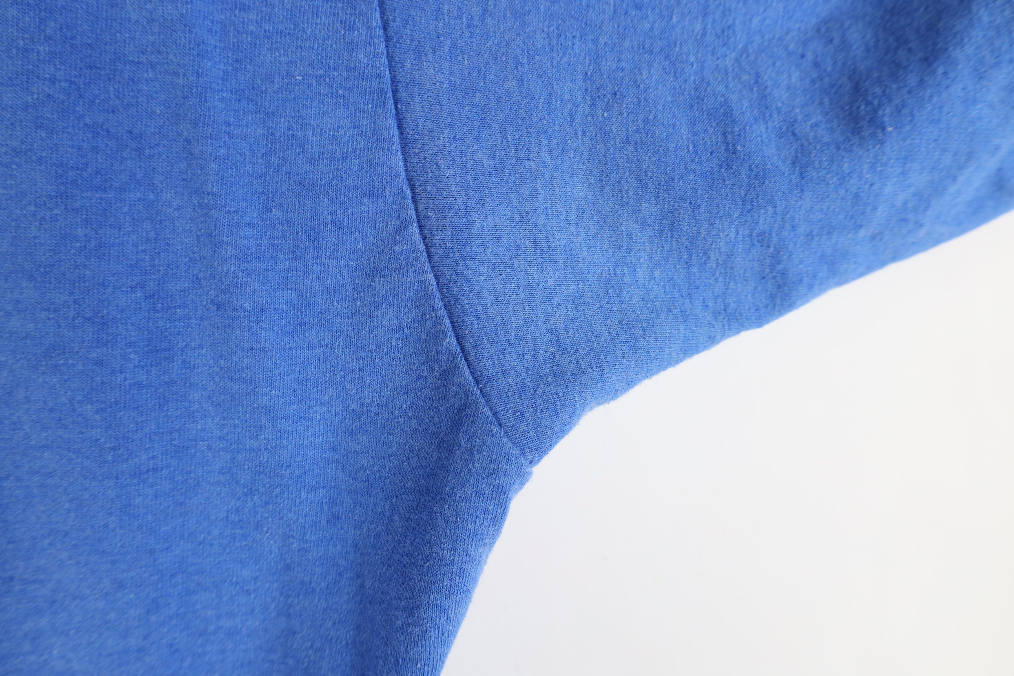 Vintage Vintage 80s 90s Job Intern Collared Polo Shirt Blue USA Size US XL / EU 56 / 4 - 8 Thumbnail