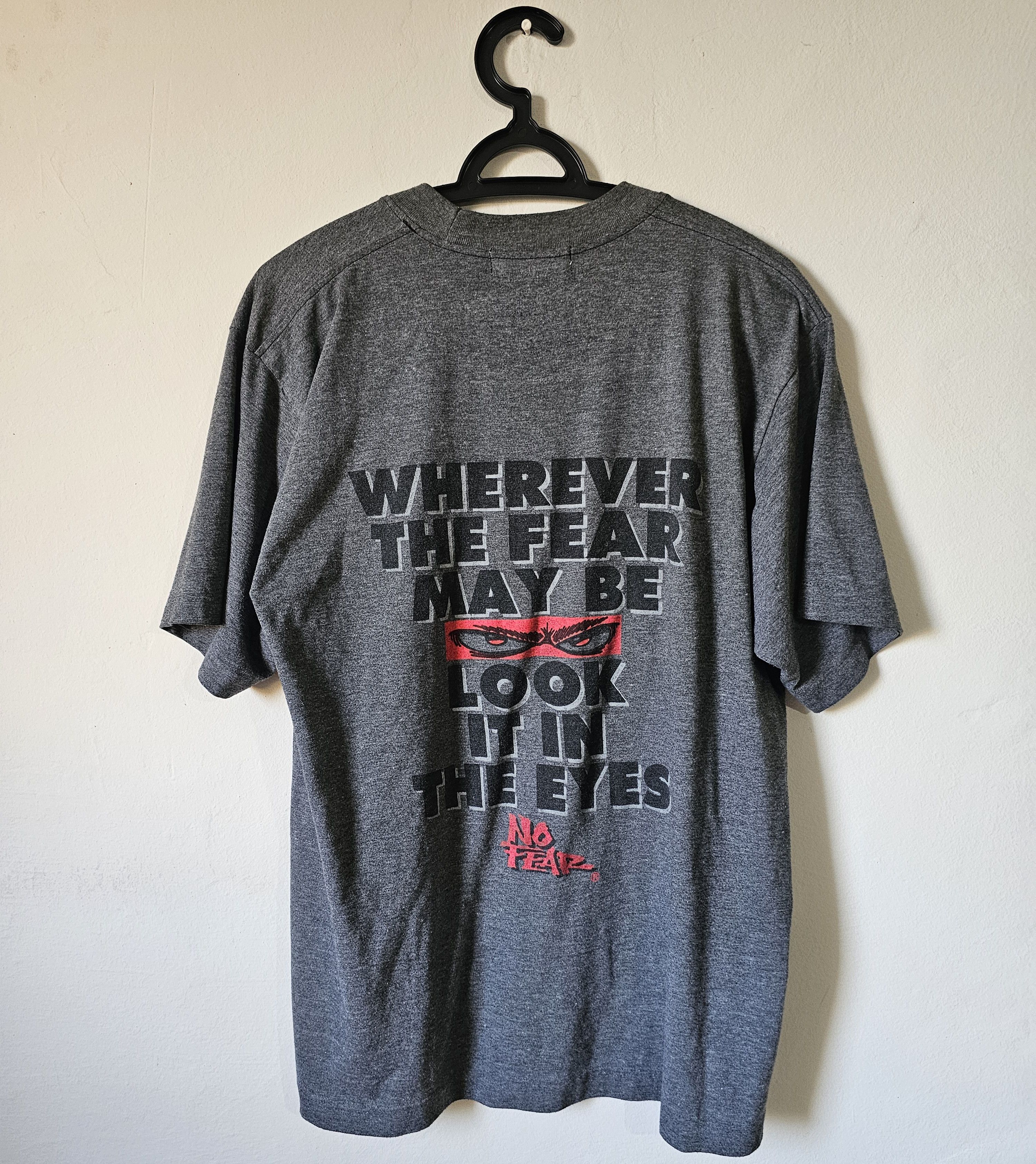 No Fear No Fear 90' Back Piece Tee Size US L / EU 52-54 / 3 - 1 Thumbnail