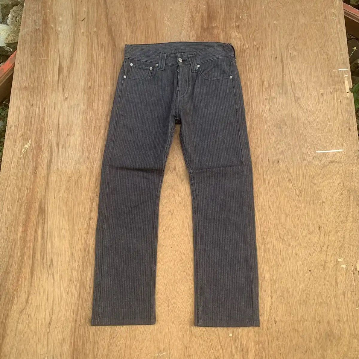 image of Grails United Arrow X Blue Label Indigo Jeans Hbt Trousers, Men's (Size 30)