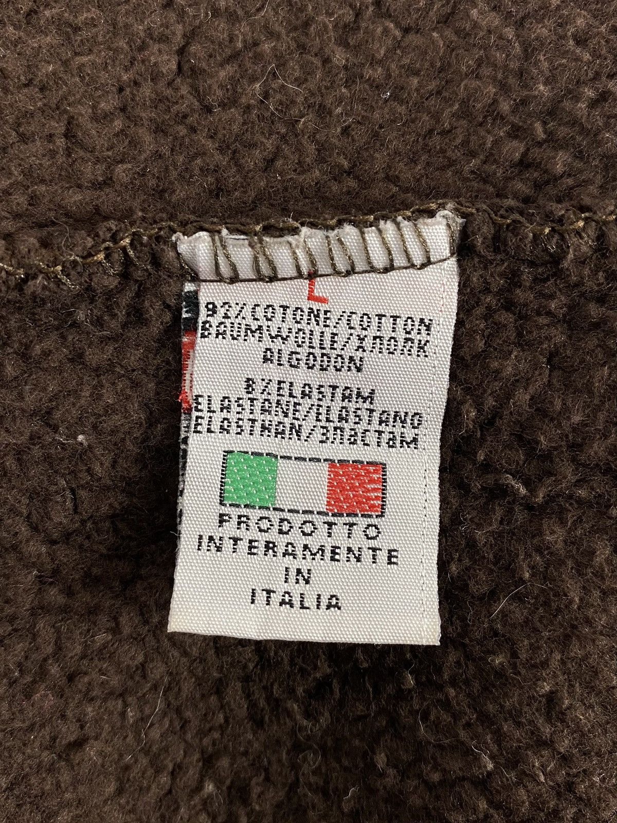 Vintage Y2K Vintage Malta Jeans Rhinestone Logo Faux Fur Boxy Hoodie Size L / US 10 / IT 46 - 8 Thumbnail