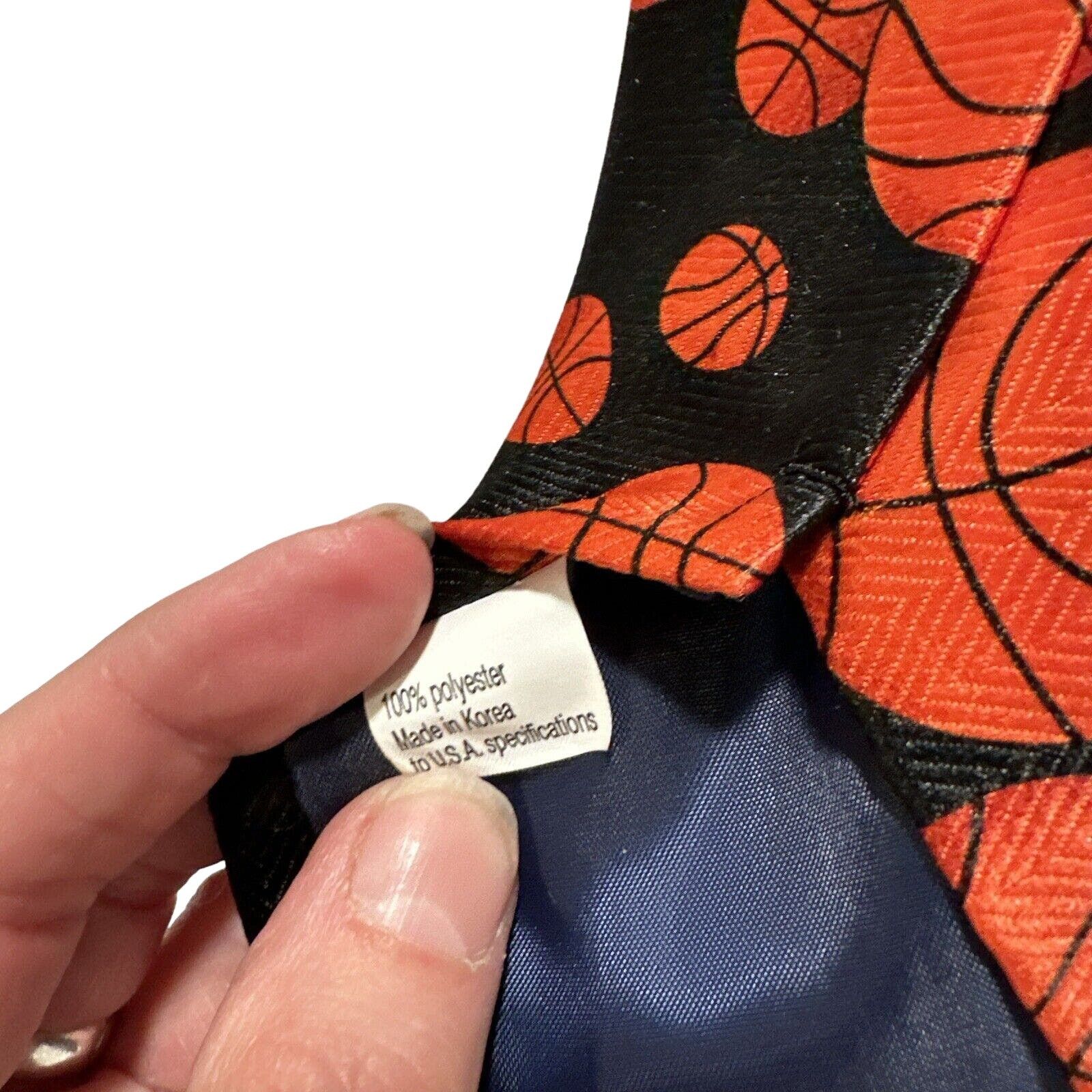 Beverly Hills Polo Club Beverly Hills Polo Club Basketball II Sports Men's Neck Tie Size ONE SIZE - 5 Thumbnail
